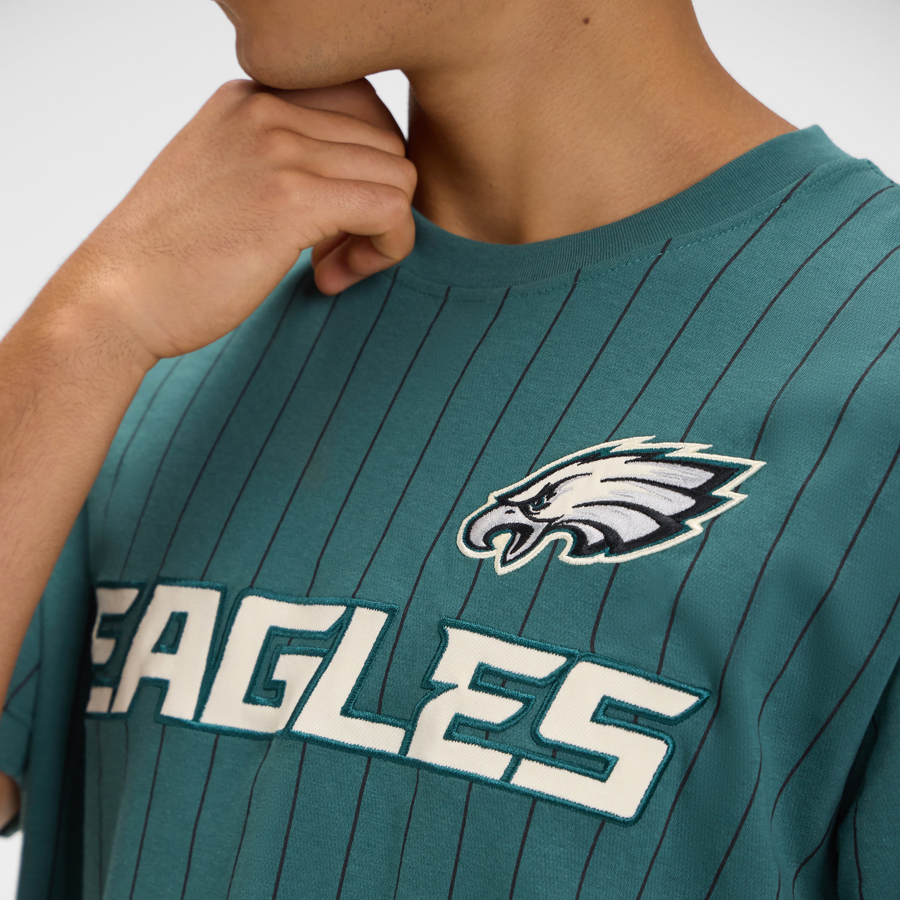 Boston Red Sox Throwback Retro Pinstripe T-Shirt