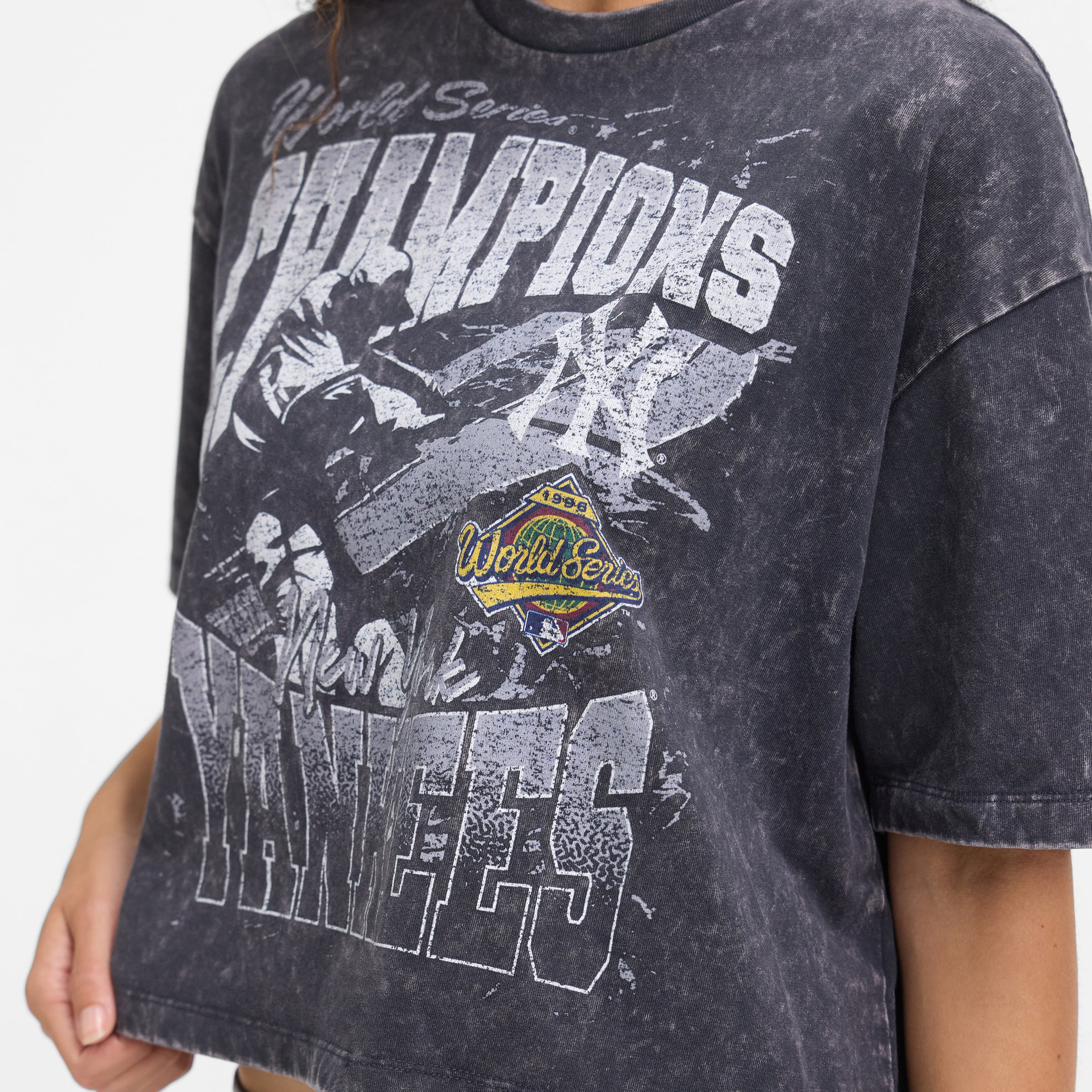 Los Angeles Dodgers Sport Classics Women's Cropped T-Shirt