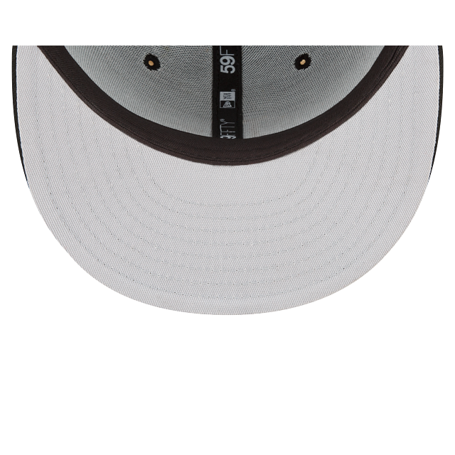 Miami Marlins Sidepatch Black 59FIFTY Fitted Hat