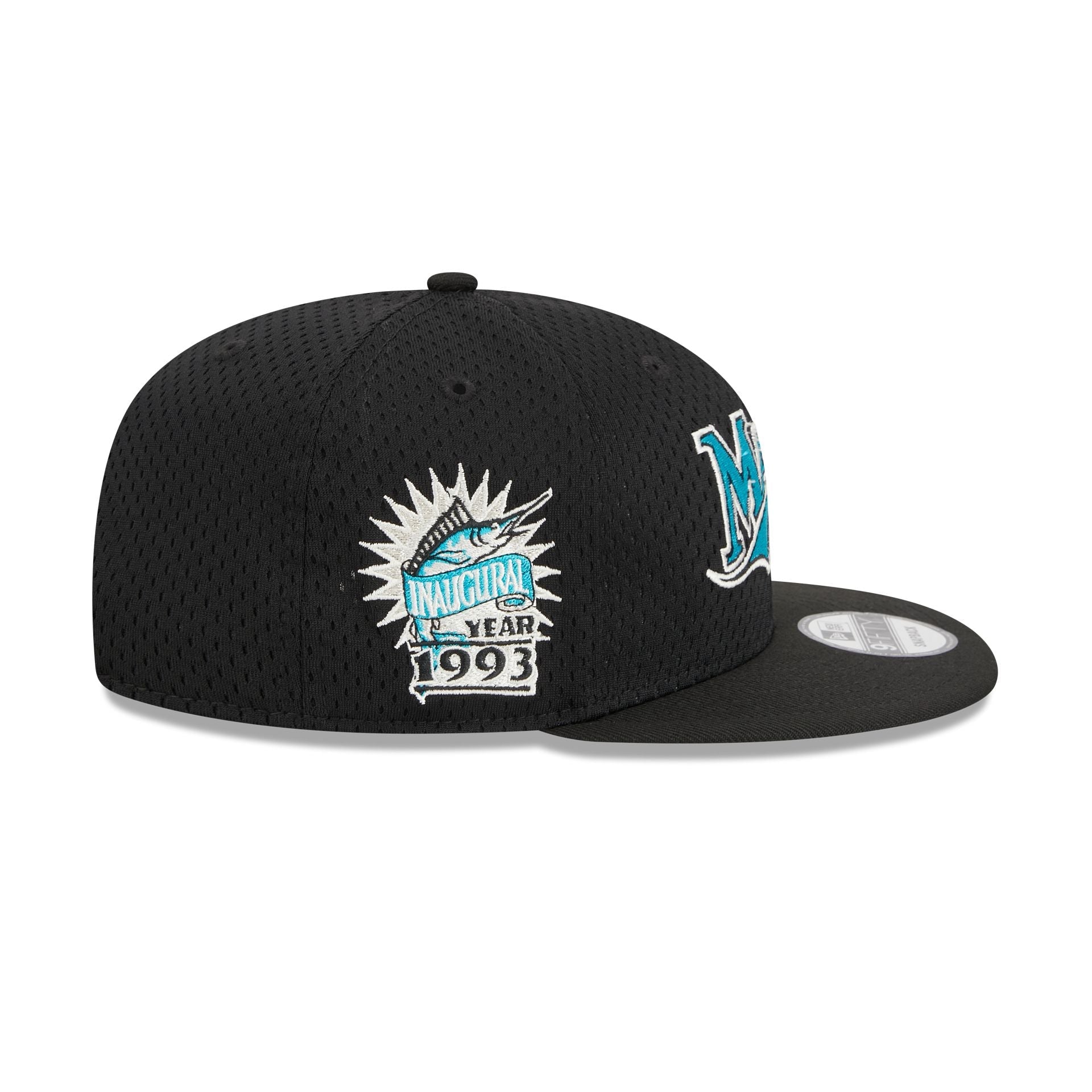 Miami Marlins Post-Up Pin 9FIFTY Snapback Hat