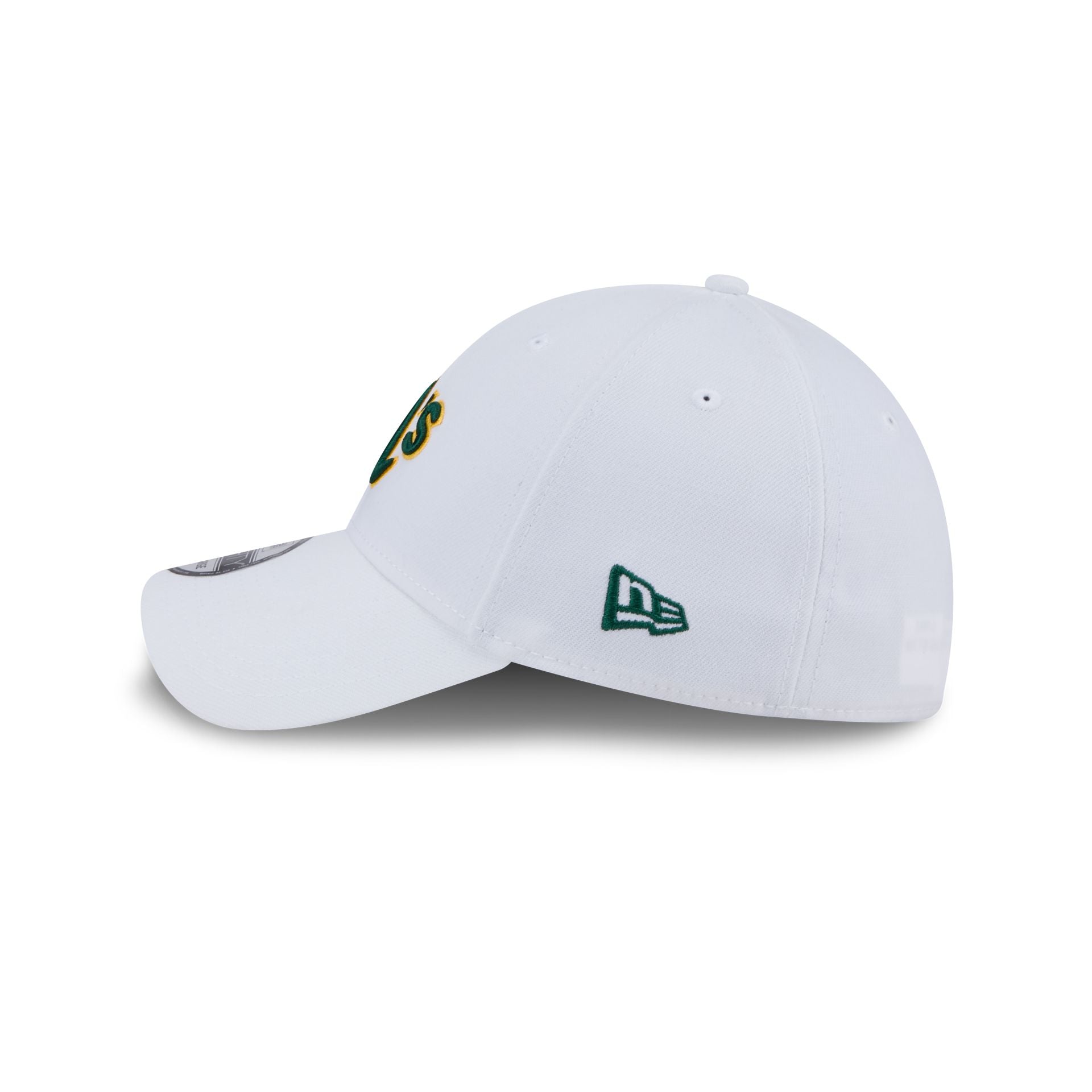 Athletics Optic White 39THIRTY Stretch Fit Hat