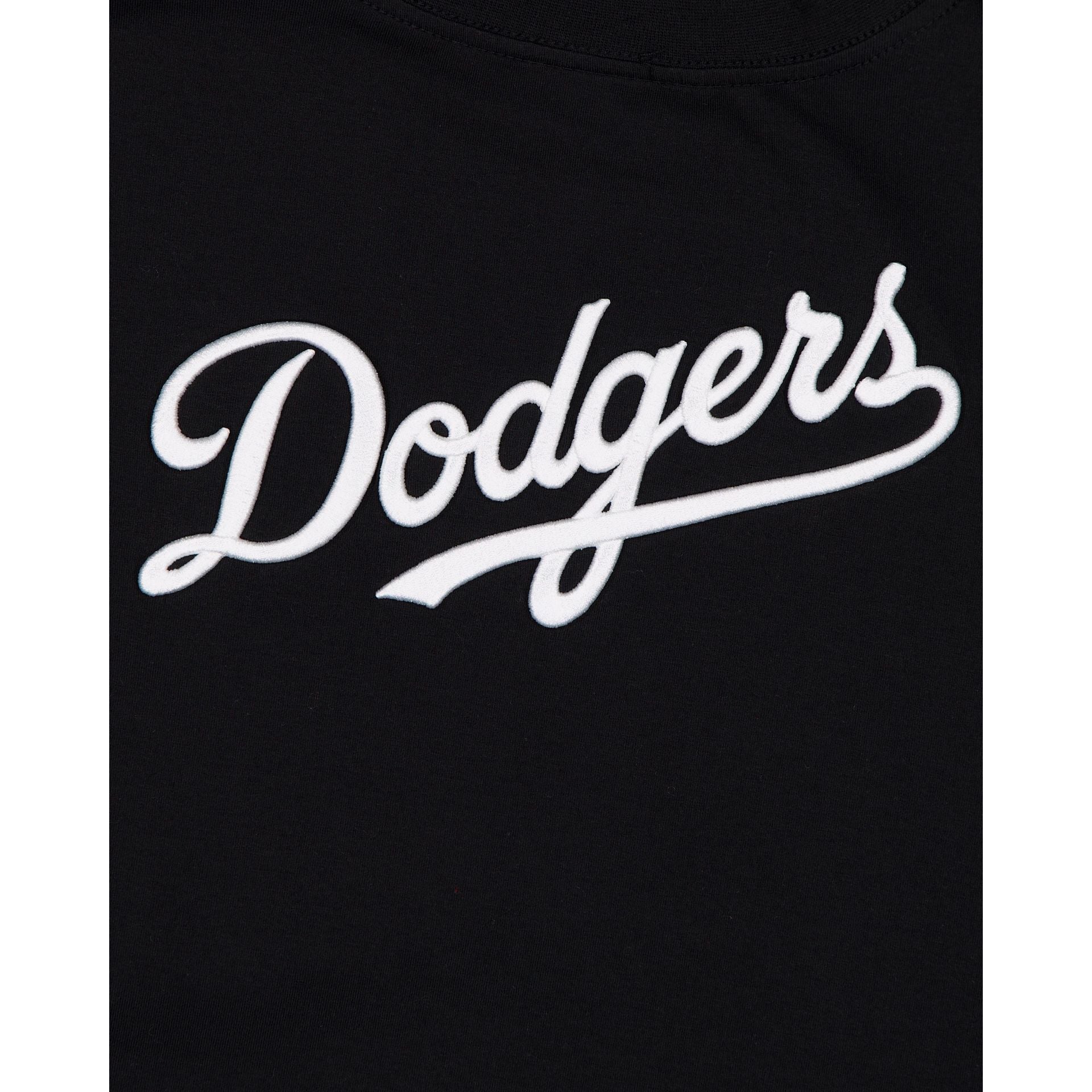 Los Angeles Dodgers Logo Select Color Flip Black T-Shirt