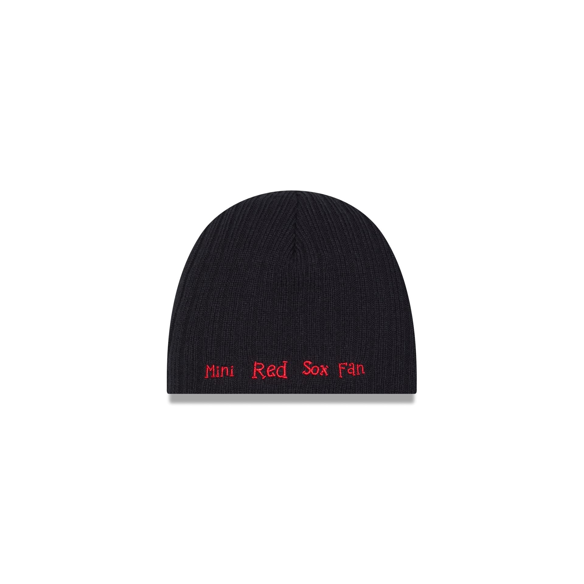 Boston Red Sox Mini Fan Kids Skull Knit Hat