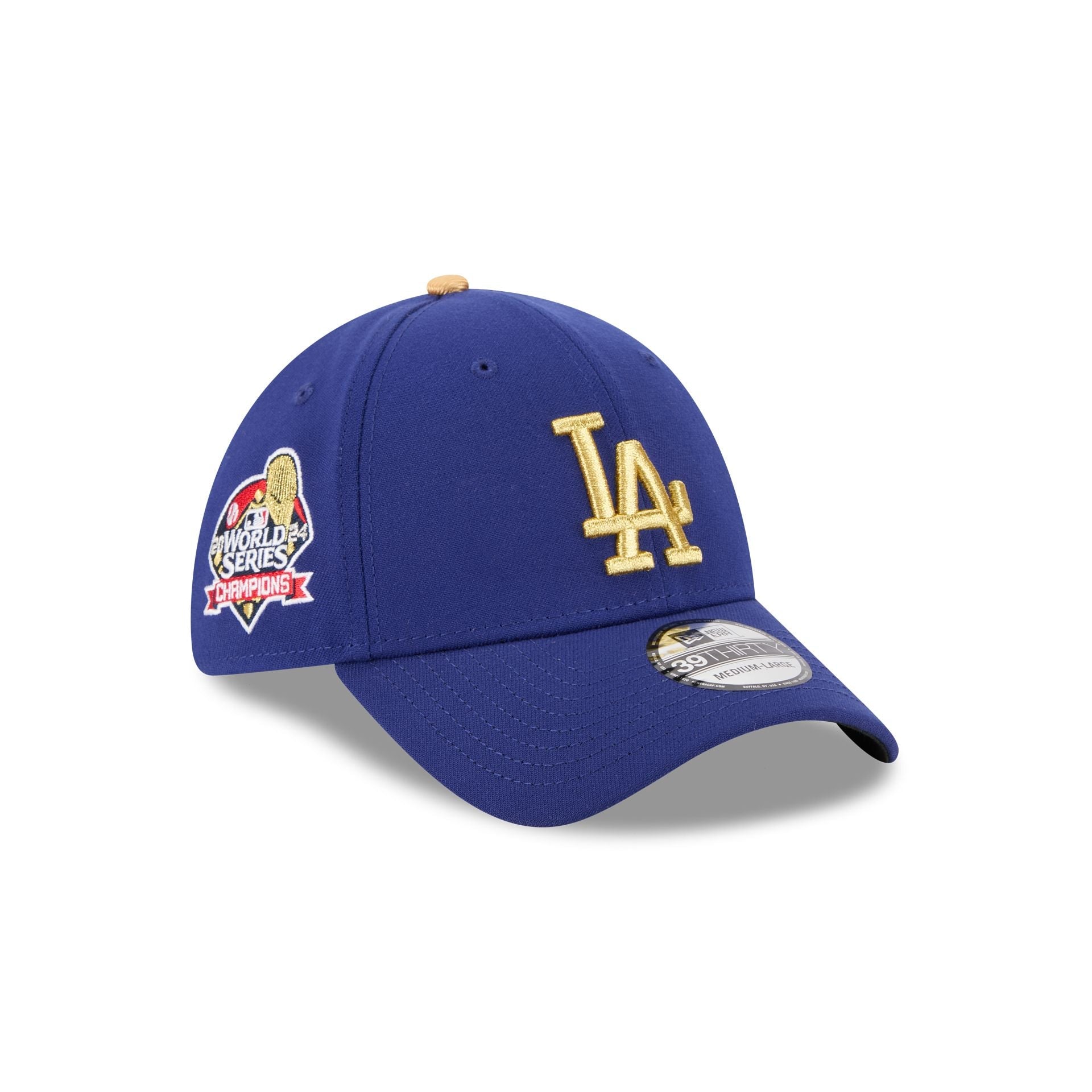 Los Angeles Dodgers Gold Collection 39THIRTY Stretch Fit