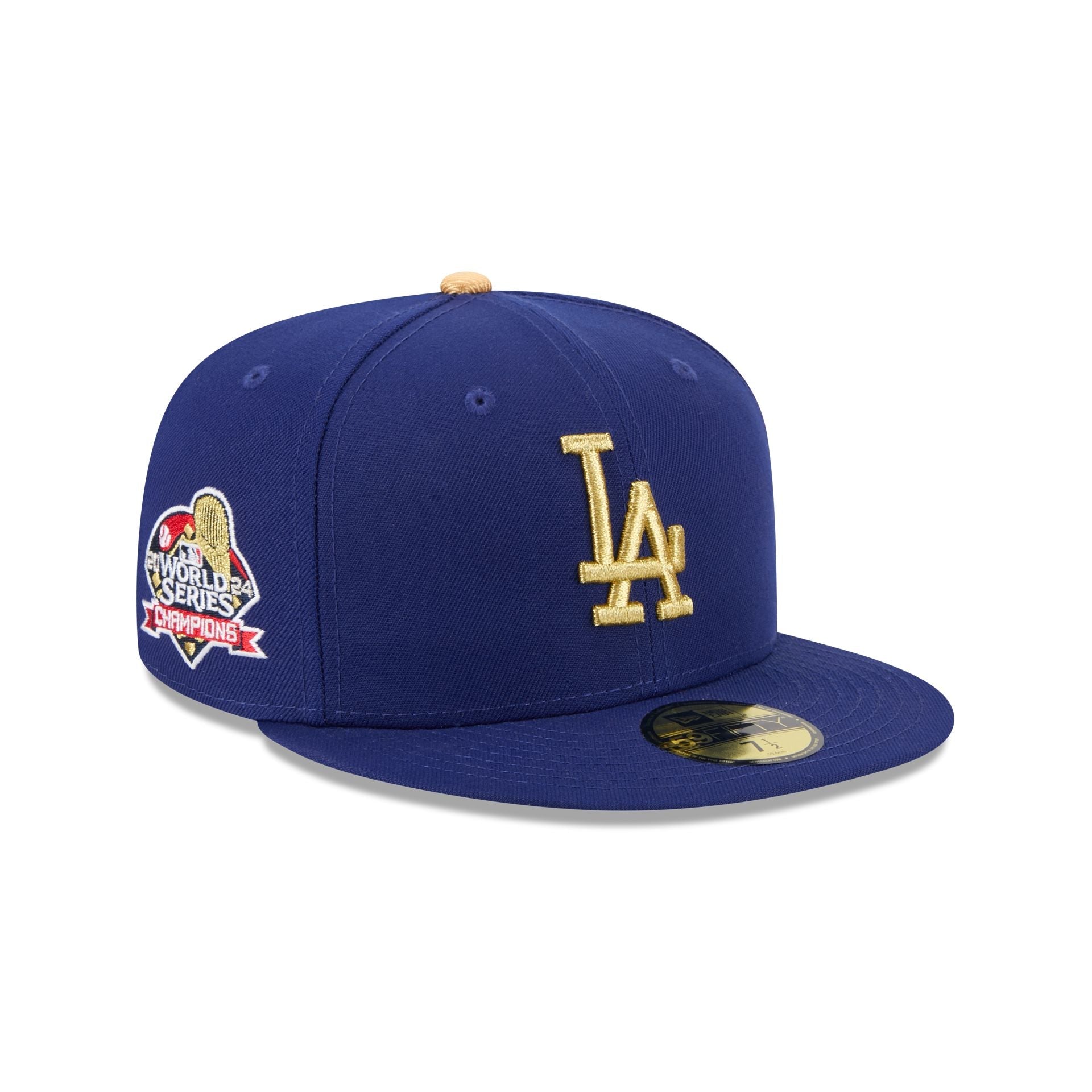 Los Angeles Dodgers Gold Collection 59FIFTY Fitted Hat