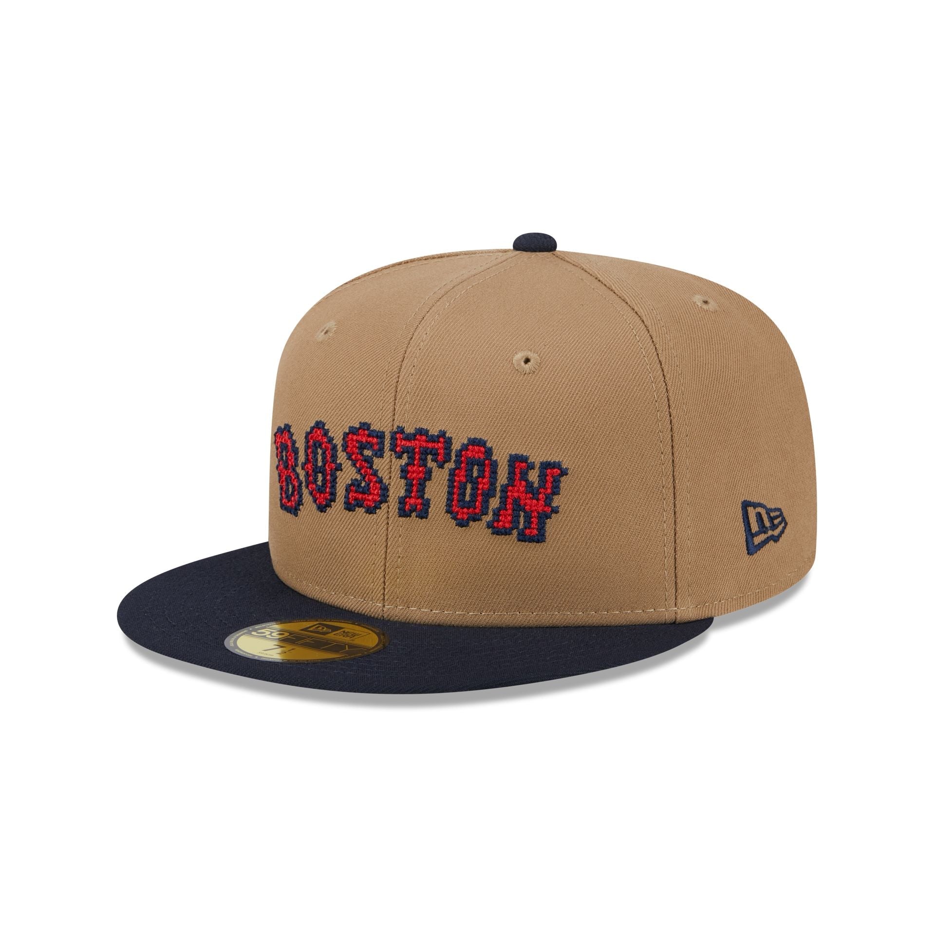 Boston Red Sox Classic 8-Bit Wordmark 59FIFTY Fitted Hat