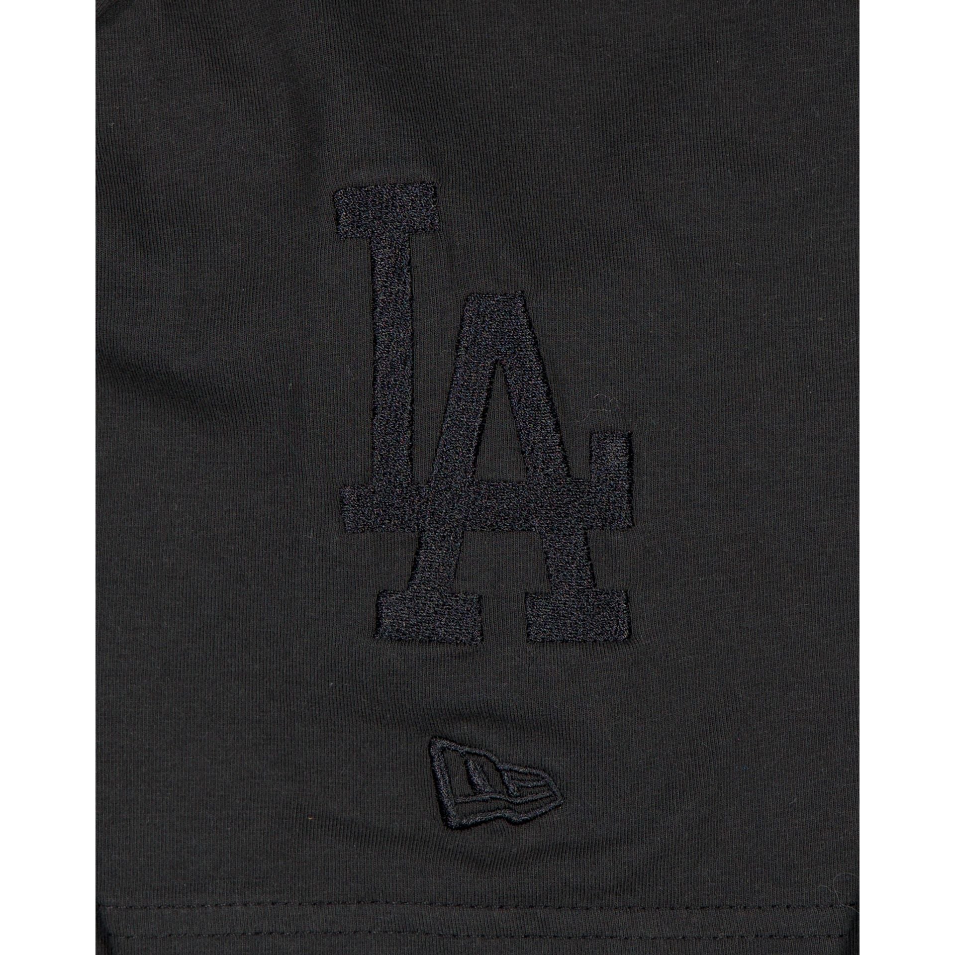 Los Angeles Dodgers Black on Black Logo Select T-Shirt