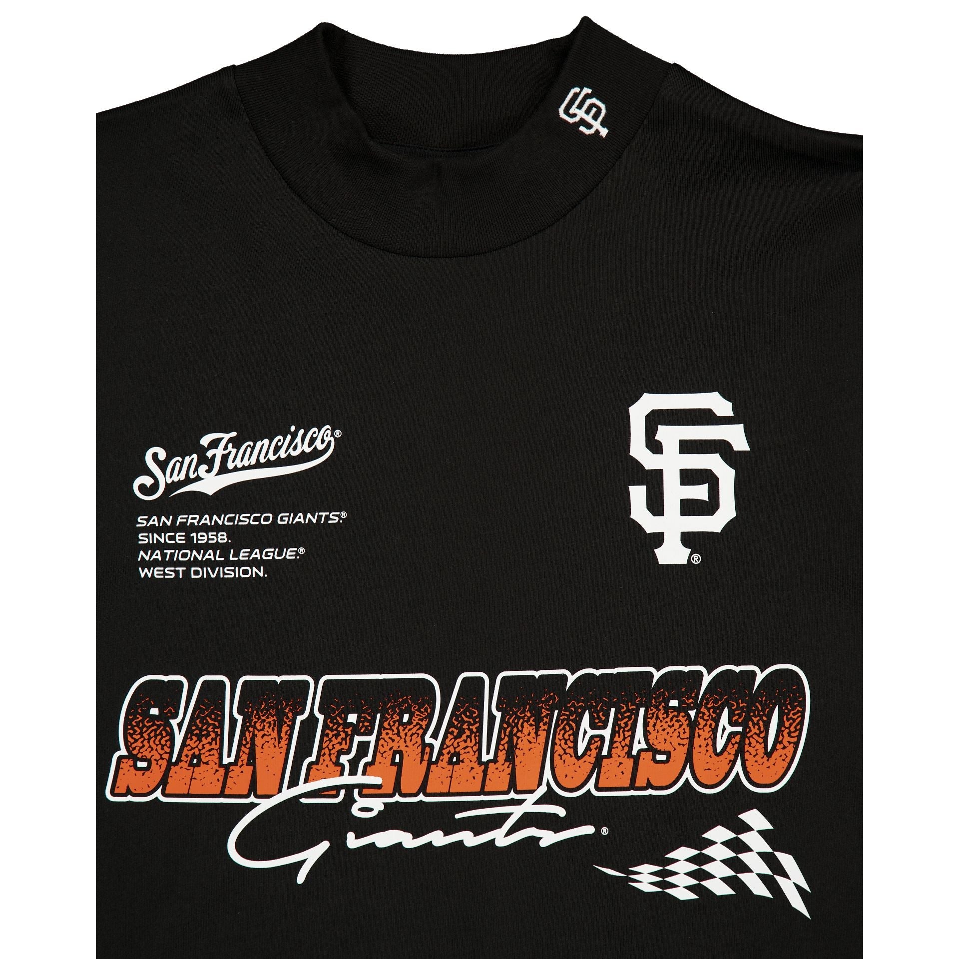San Francisco Giants Modern Speed Black Long Sleeve T-Shirt
