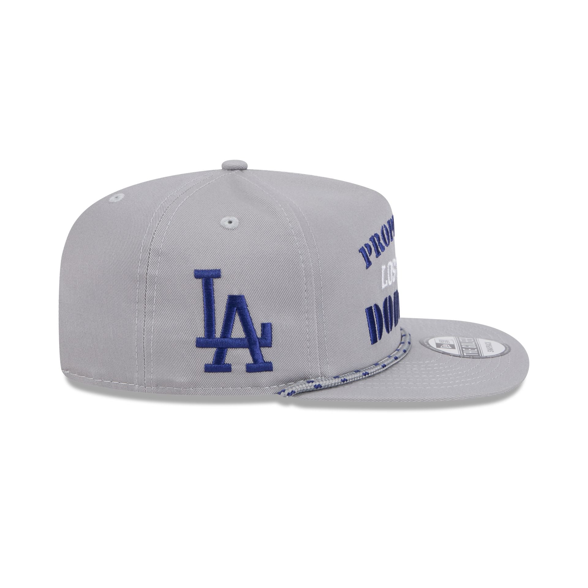 Los Angeles Dodgers Vintage Gray Rope Golfer Hat