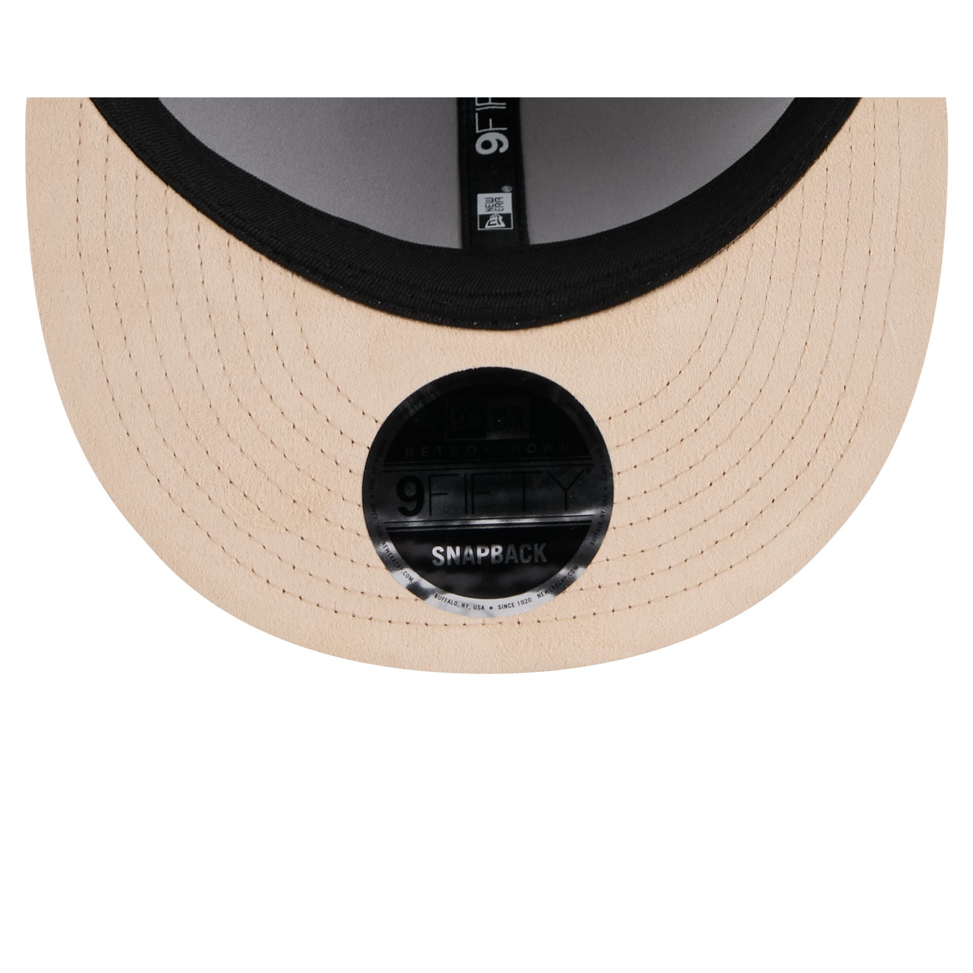 Miami Marlins Stone Suede Retro Crown 9FIFTY Snapback Hat