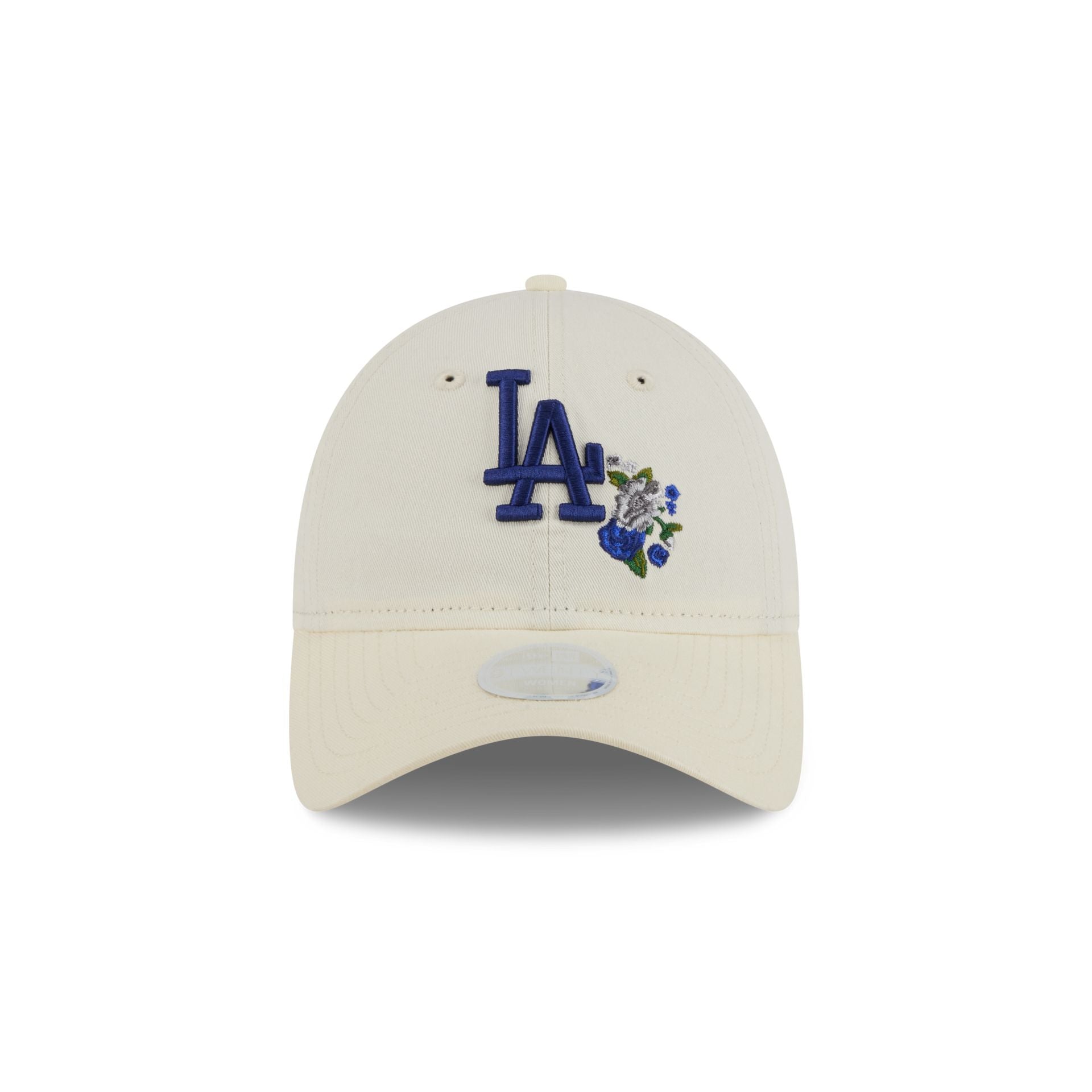 Los Angeles Dodgers Women's Floral Stitch 9TWENTY Adjustable Hat