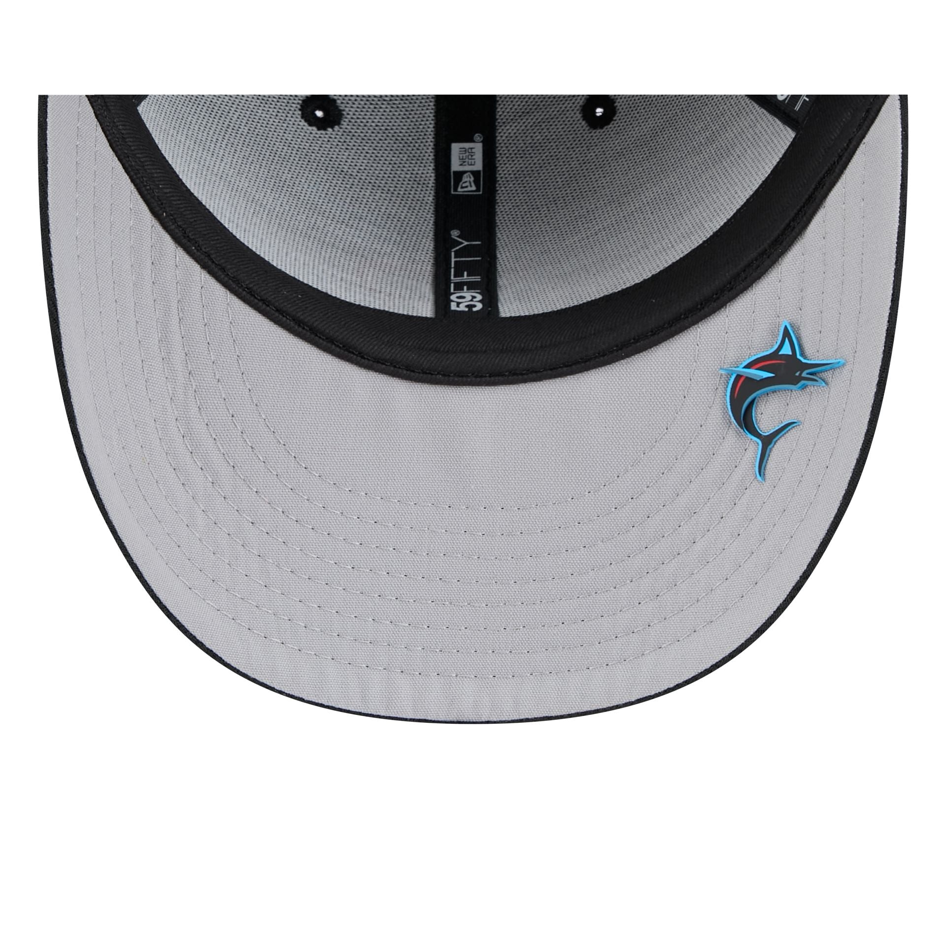 Miami Marlins 2025 Clubhouse Alt Low Profile 59FIFTY Fitted Hat