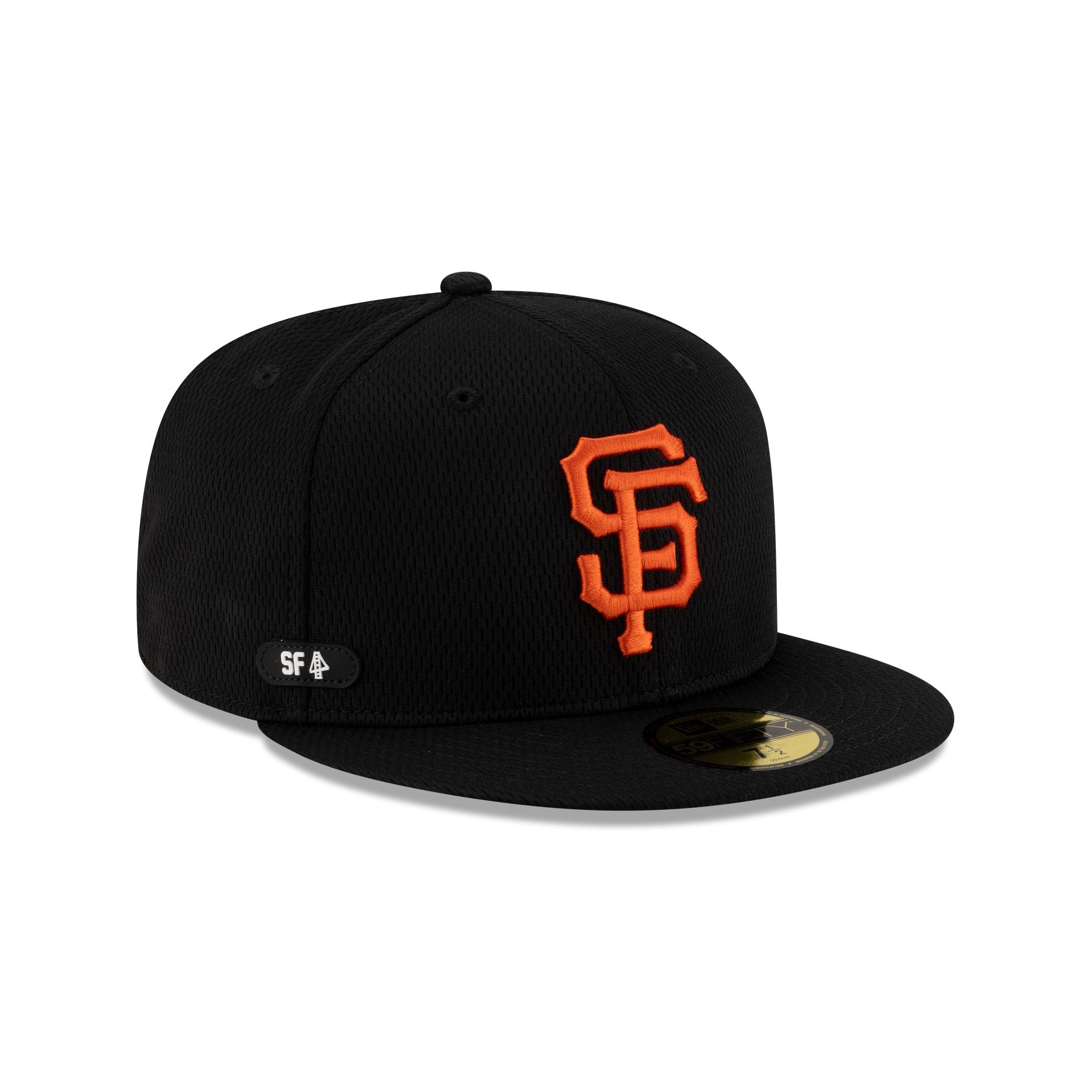 San Francisco Giants 2025 Clubhouse Black 59FIFTY Fitted Hat