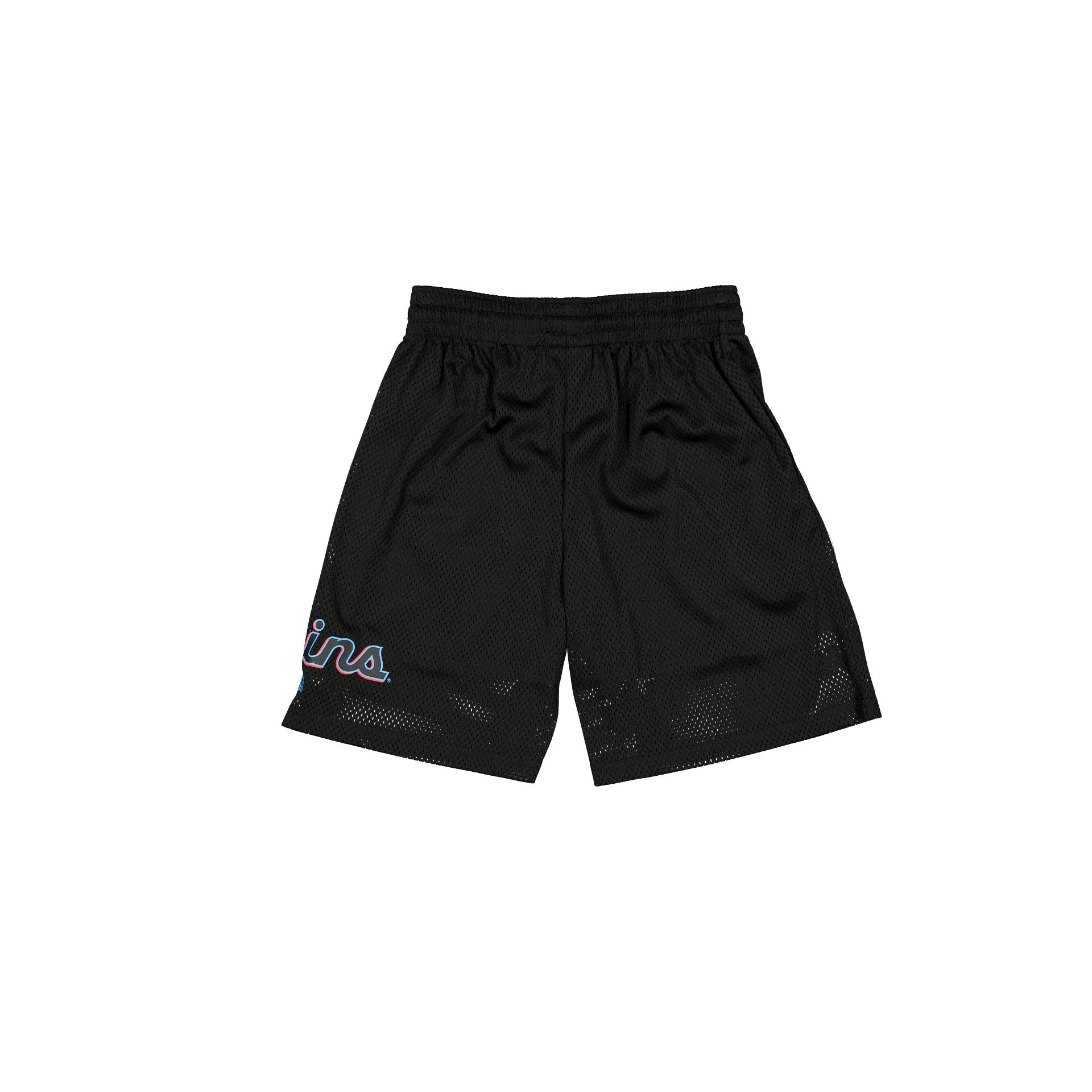 Miami Marlins Mesh Black Shorts