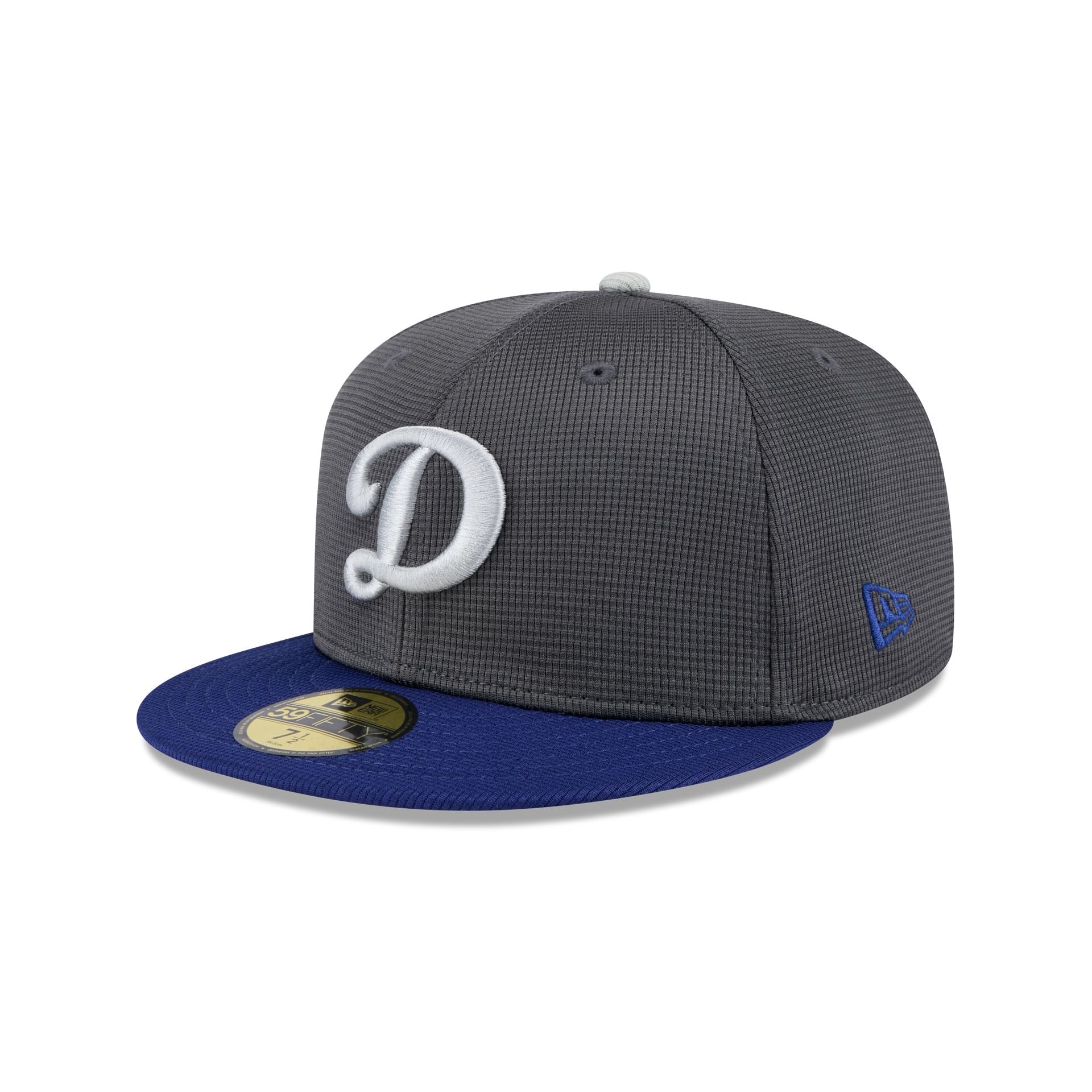 Los Angeles Dodgers 2025 Batting Practice Gray 59FIFTY Fitted Hat