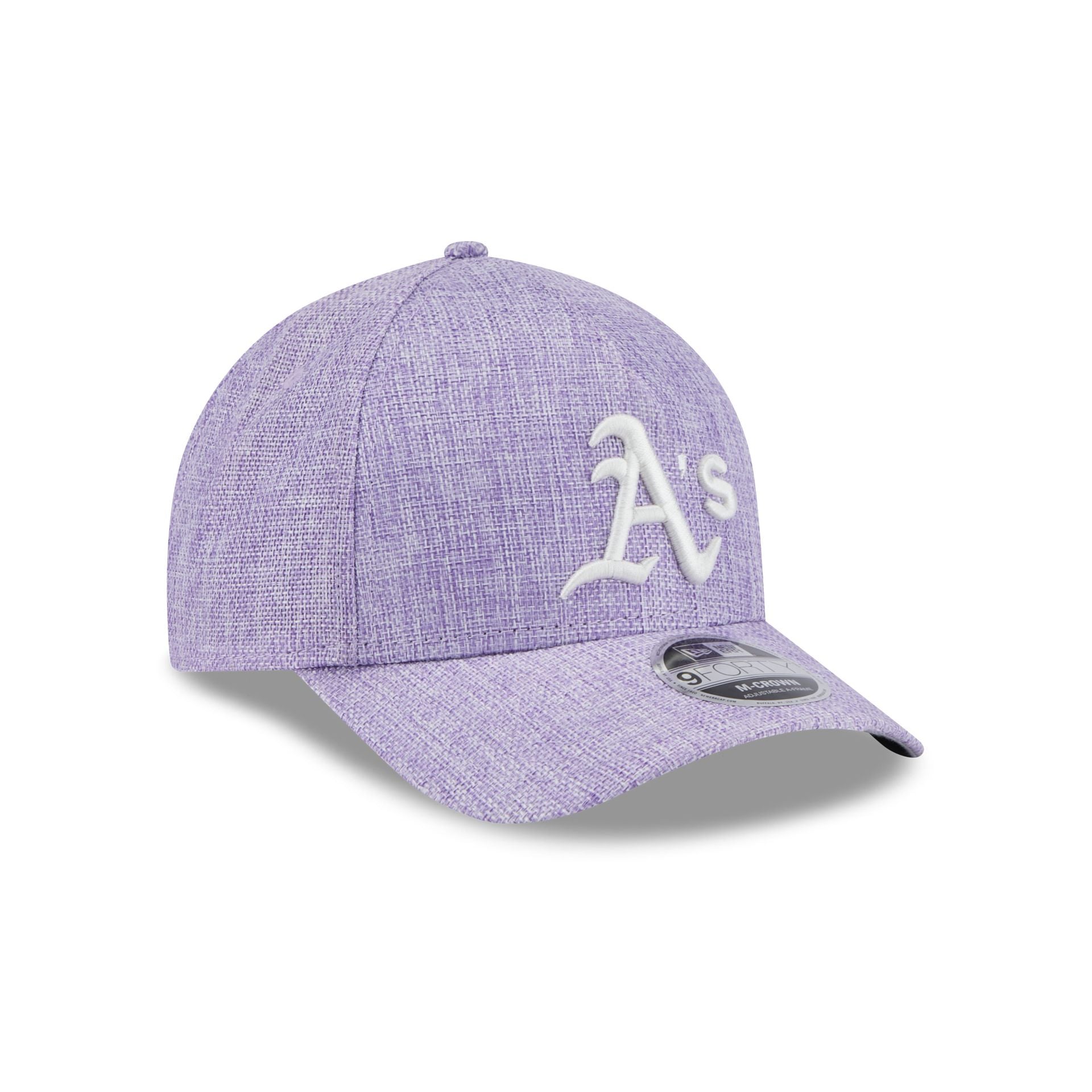 Athletics Cotton Weave Purple 9FORTY M-Crown A-Frame Snapback Hat
