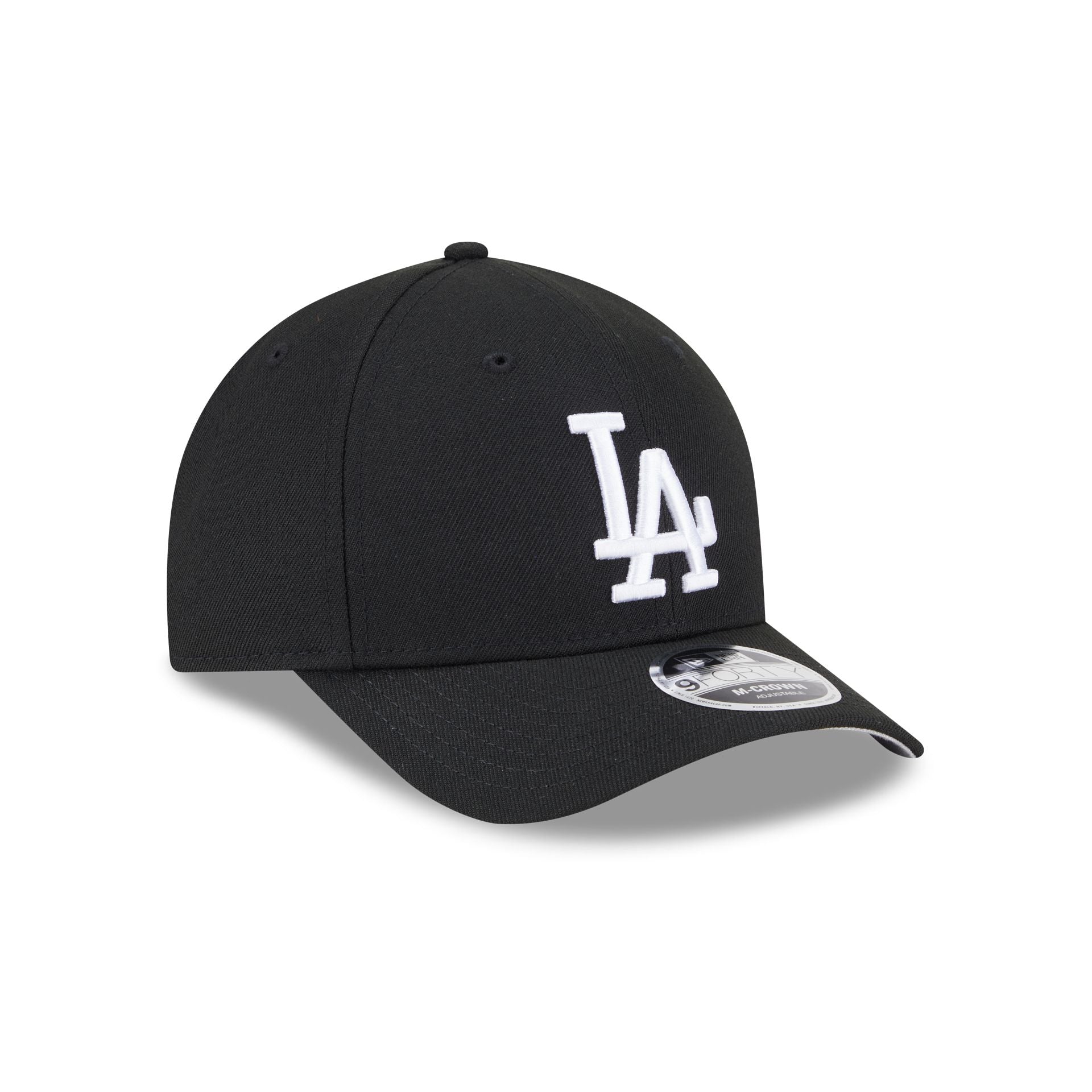 Los Angeles Dodgers Black Authentic Collection 9FORTY M-Crown Snapback Hat