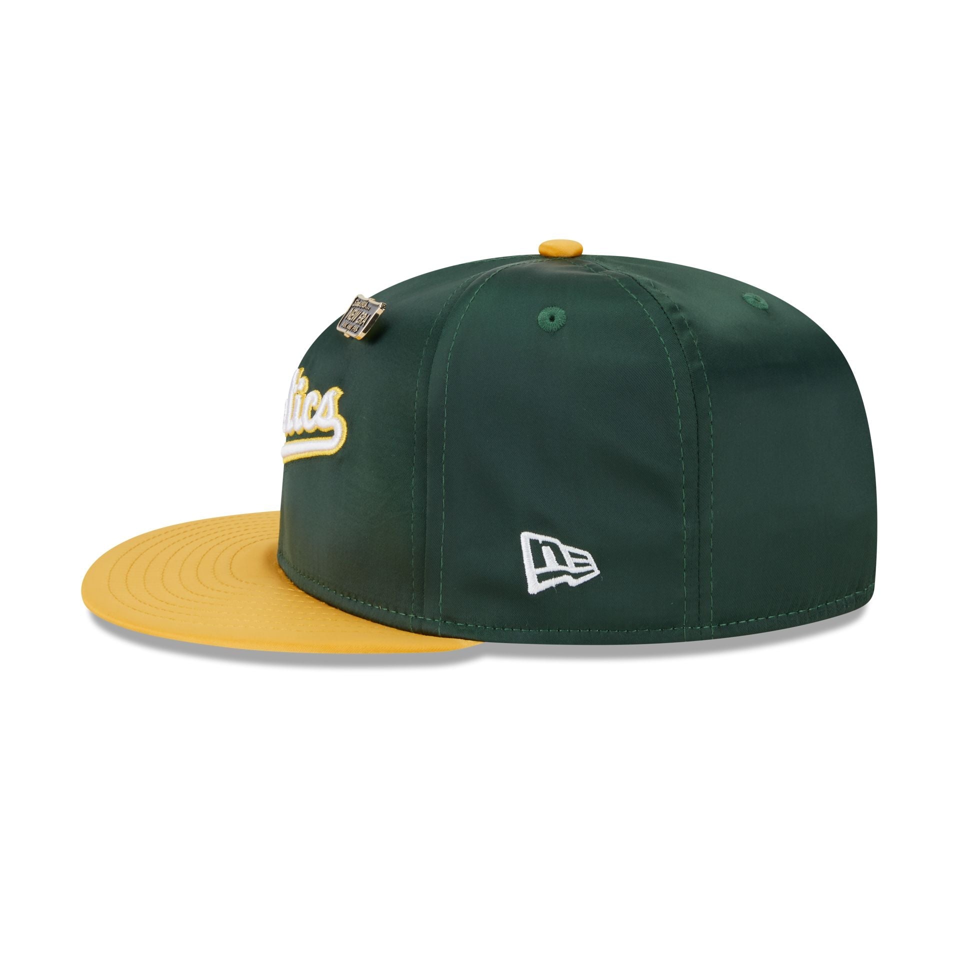 Athletics Satin Pin 9FIFTY Snapback Hat
