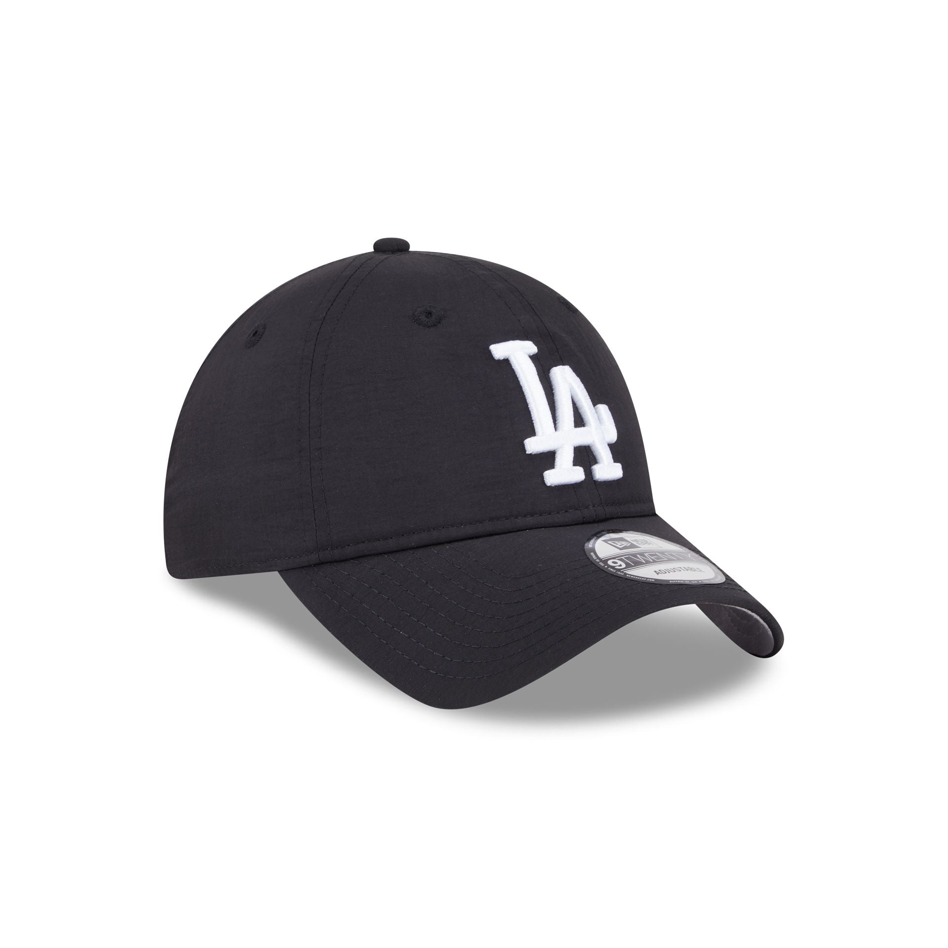 Los Angeles Dodgers Everyday Nylon Black 9TWENTY Adjustable Hat