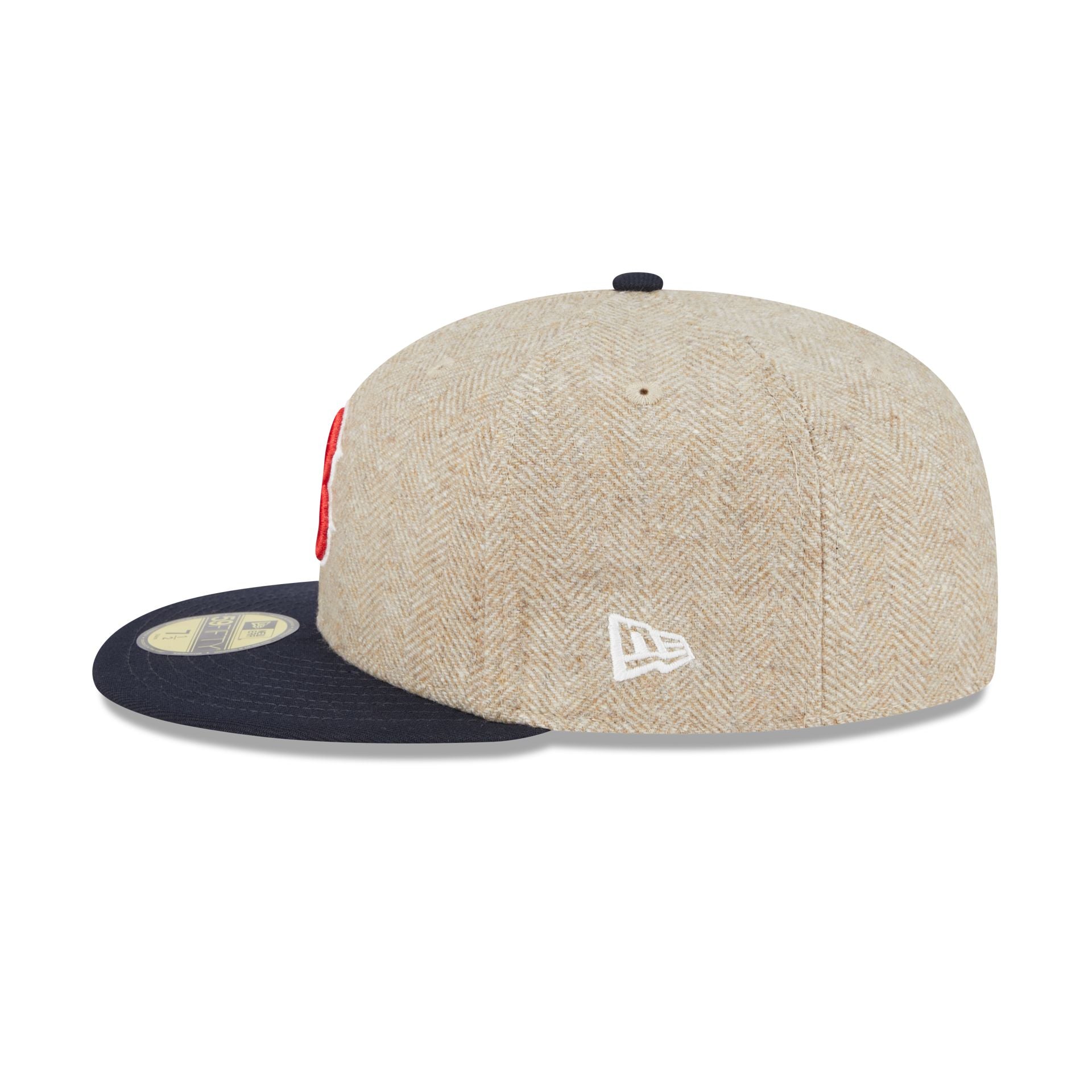 Boston Red Sox Herringbone Moon 59FIFTY Fitted Hat