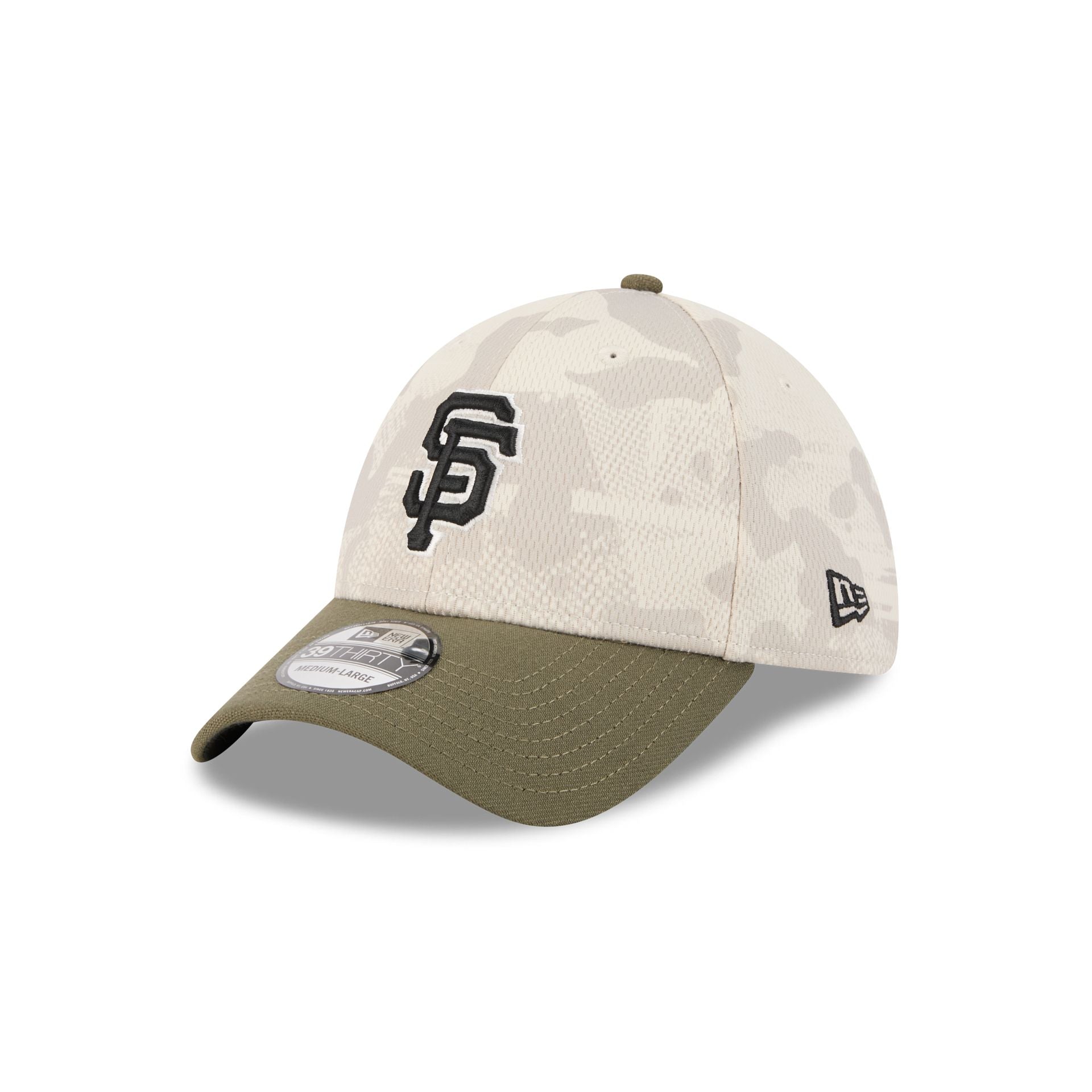 San Francisco Giants Armed Forces Day 2025 39THIRTY Stretch Fit Hat