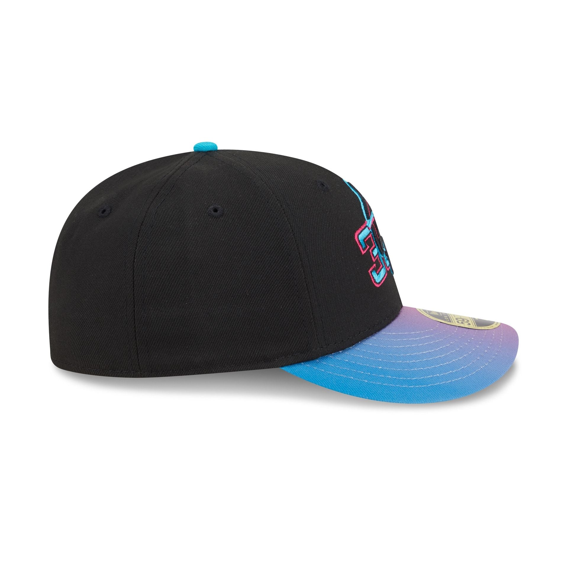 Miami Marlins City Connect Low Profile 59FIFTY Fitted Hat