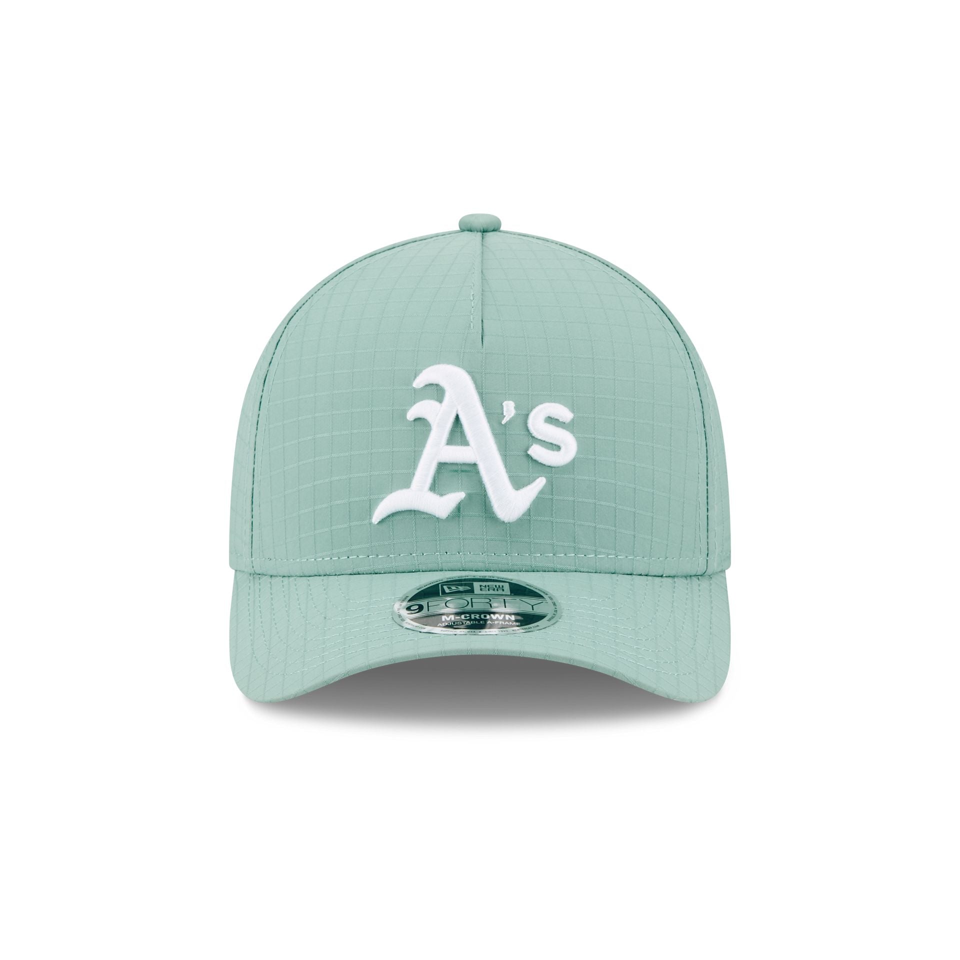 Athletics Green Ripstop 9FORTY M-Crown A-Frame Snapback Hat