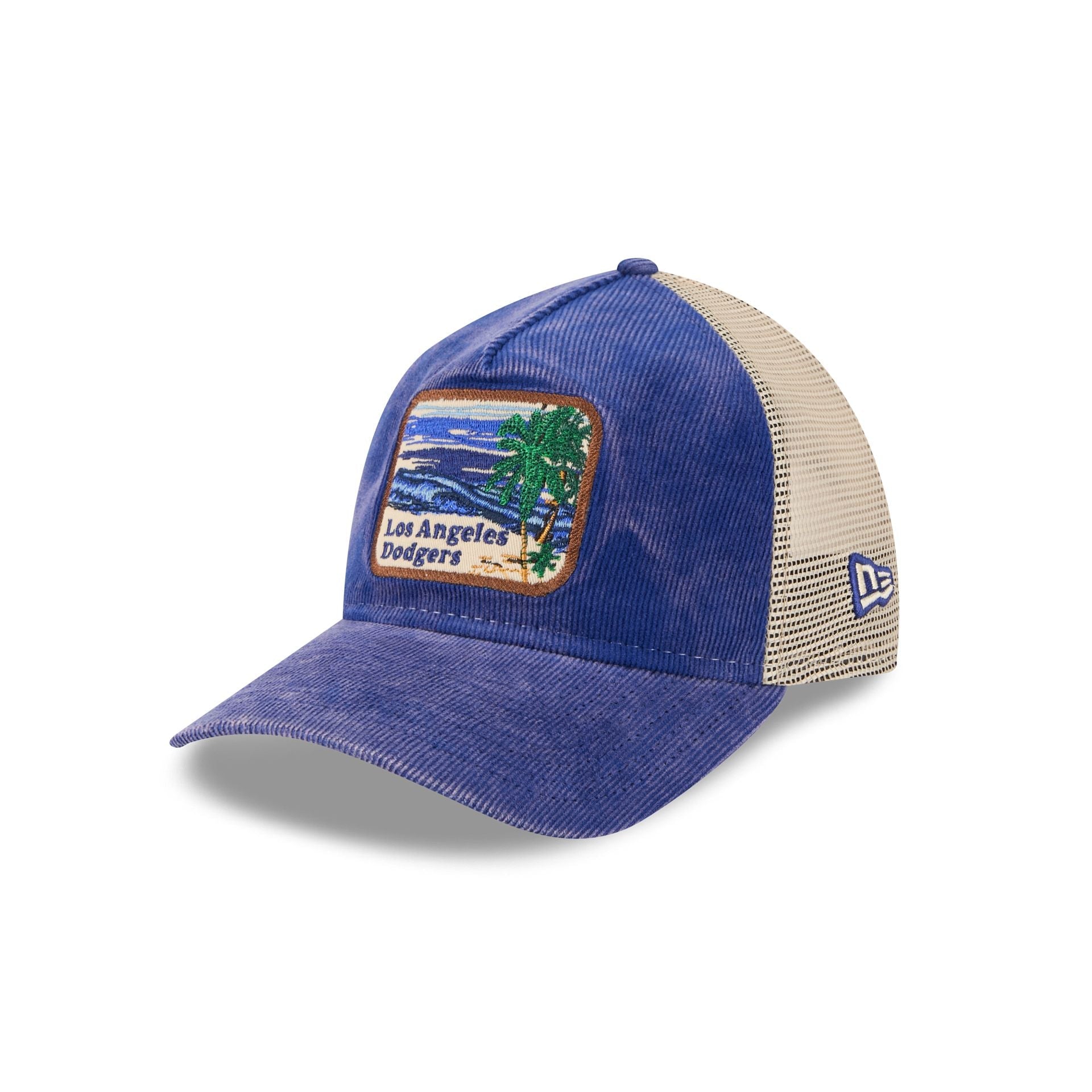 Los Angeles Dodgers Vintage Landscape 9TWENTY A-Frame Trucker Hat