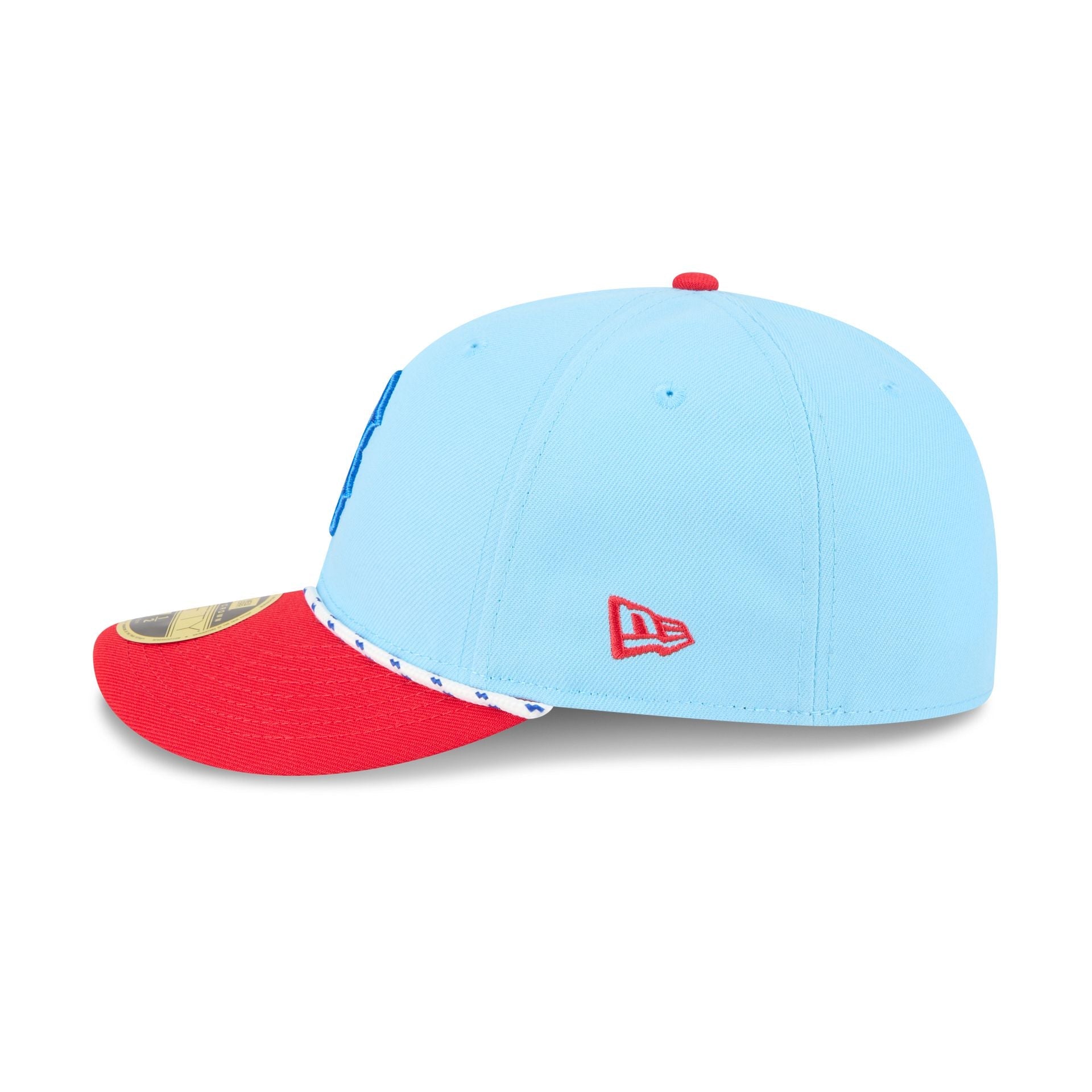 Boston Red Sox Independence Day 2025 Low Profile 59FIFTY Fitted Hat