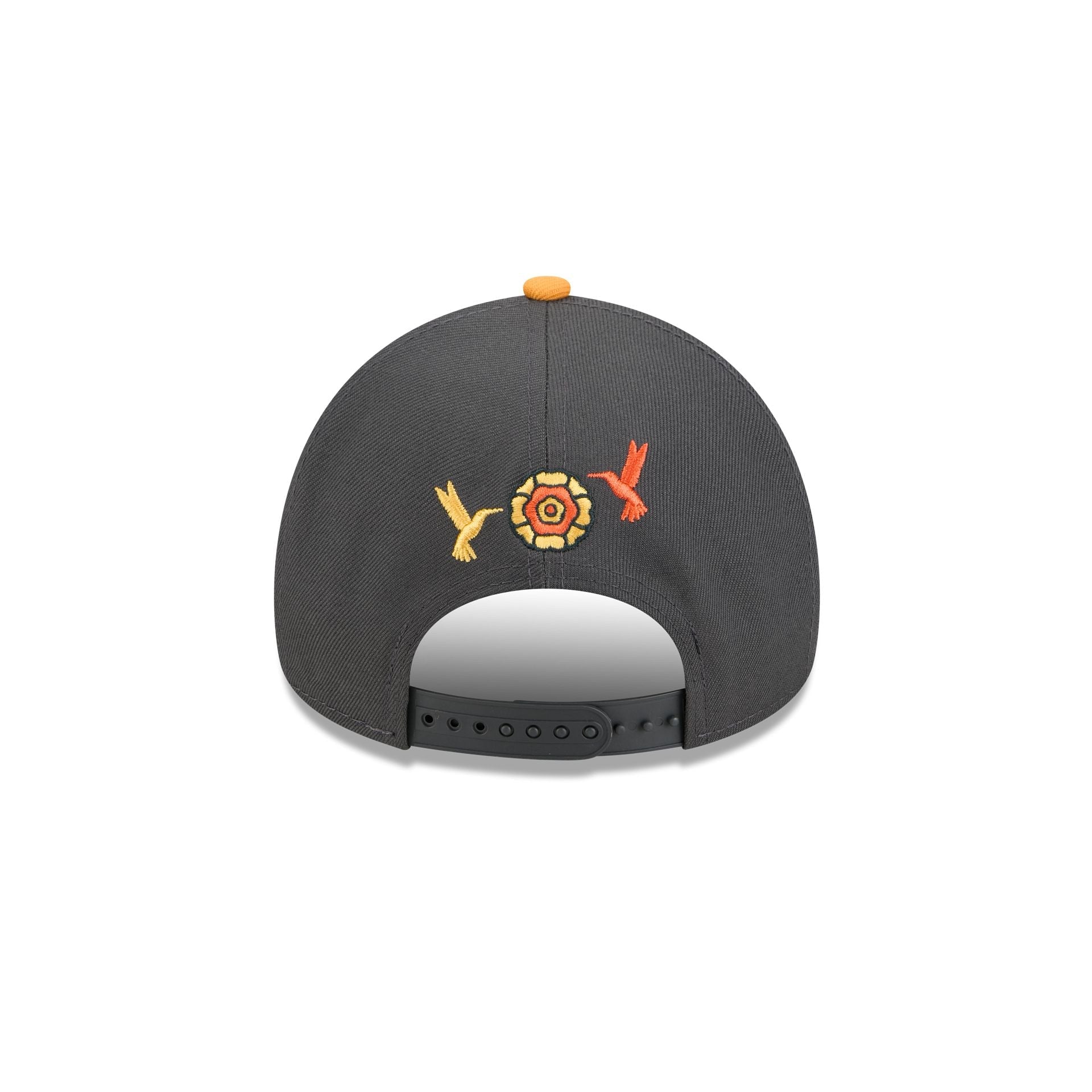 Athletics Day of the Dead Graphite 9FORTY A-Frame Snapback Hat