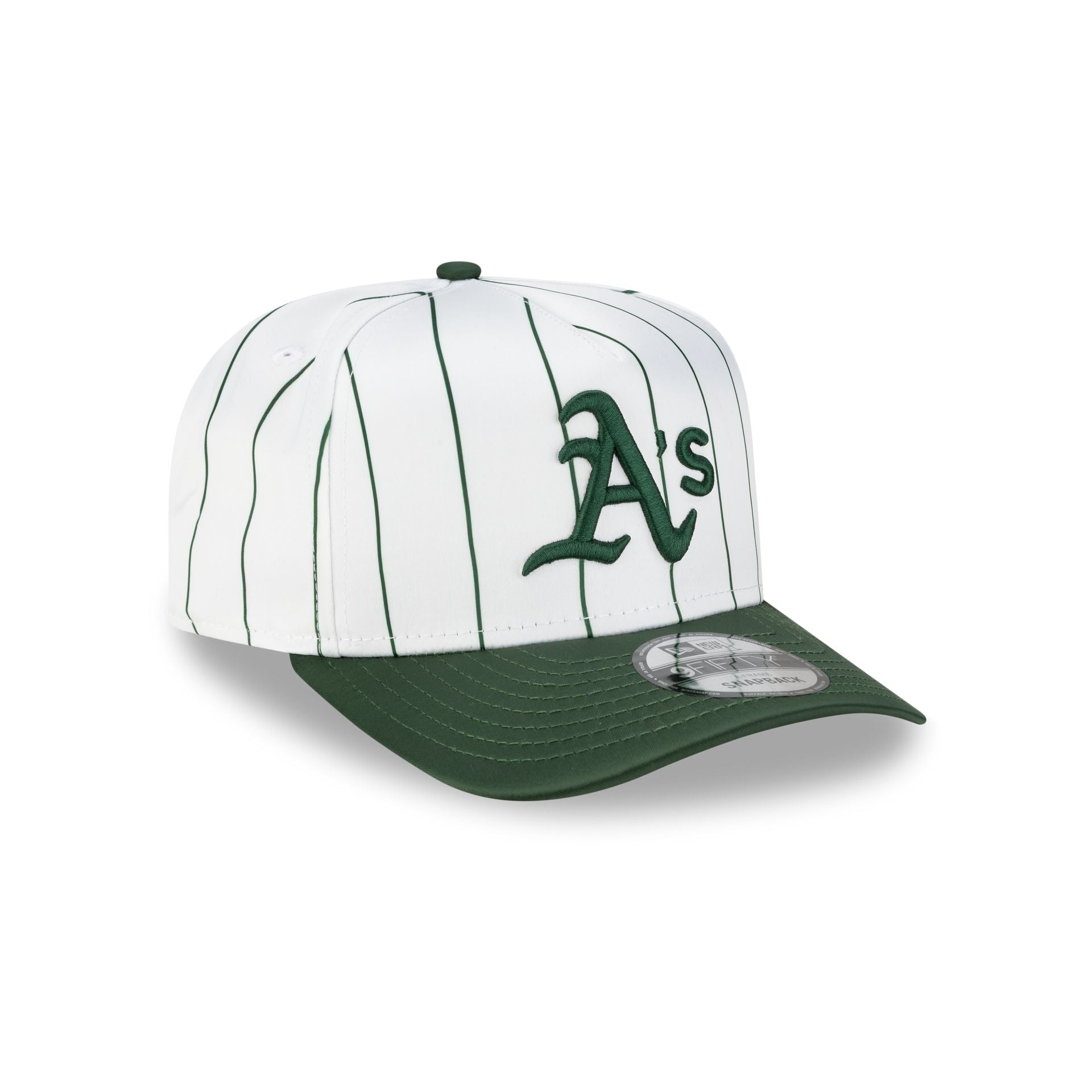 Athletics Satin Pinstripe 9FIFTY A-Frame Snapback Hat