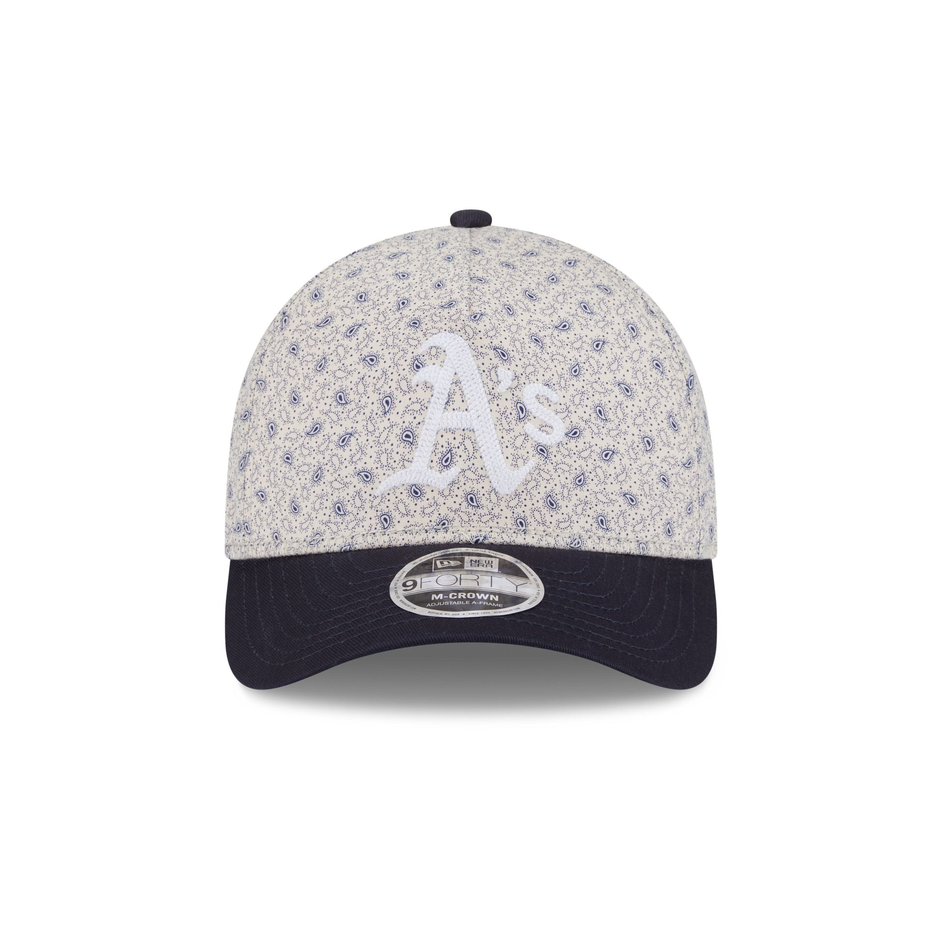 Athletics Micro Print 9FORTY M-Crown A-Frame Adjustable Hat