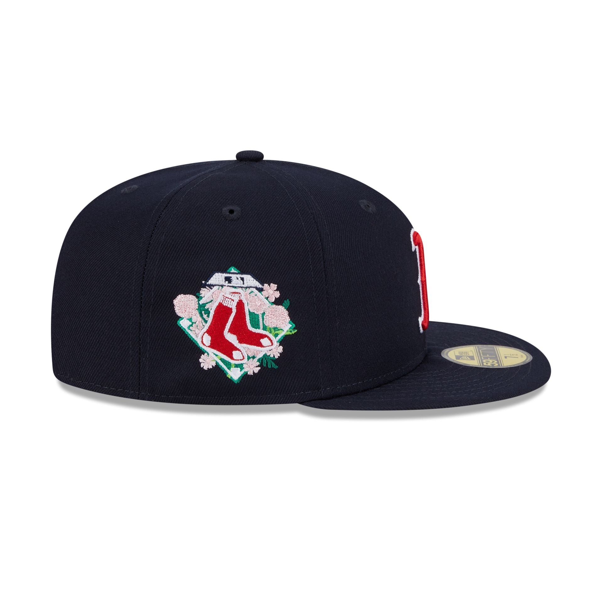 Boston Red Sox Floral Undervisor 59FIFTY Fitted Hat