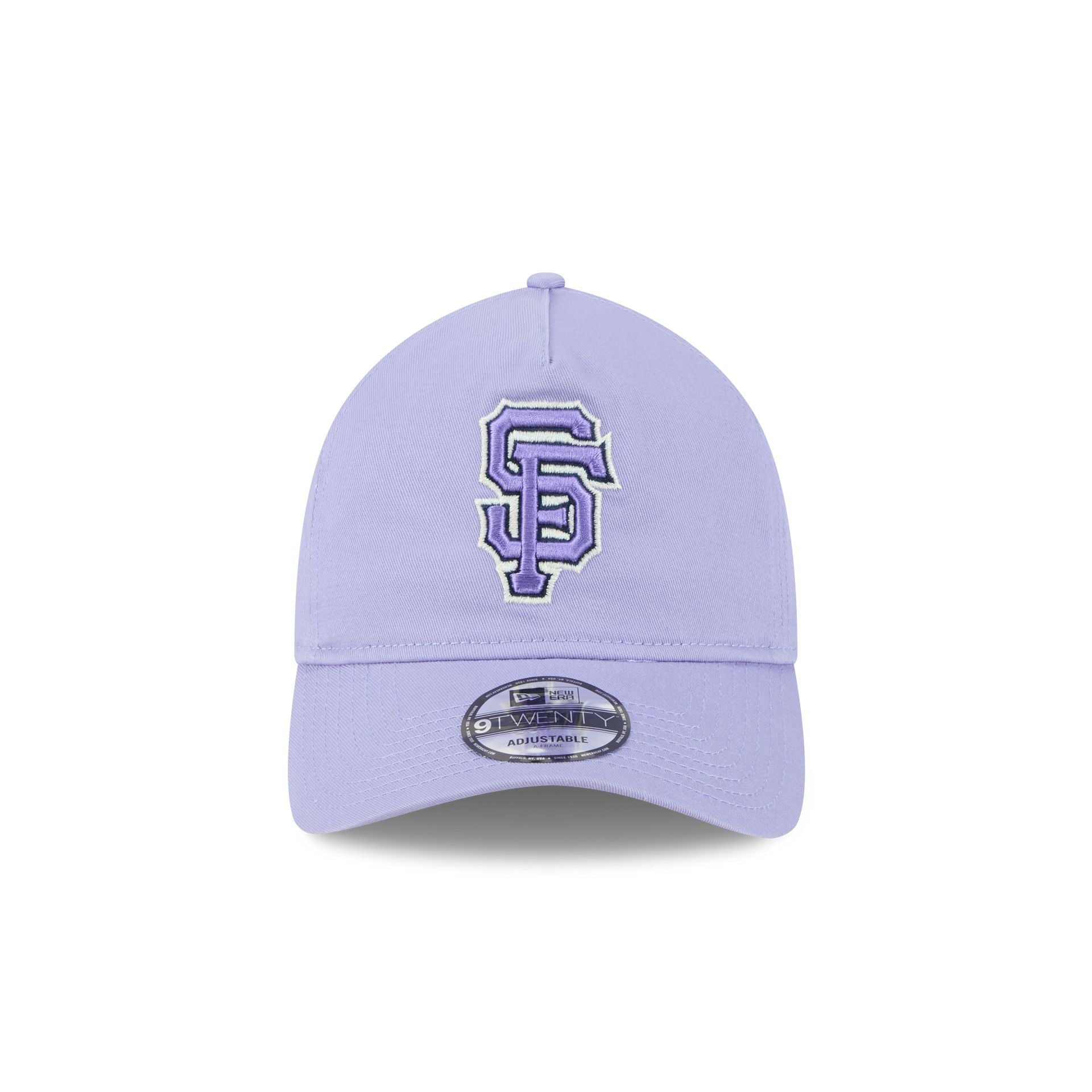 San Francisco Giants Lavender 9TWENTY A-Frame Adjustable Hat