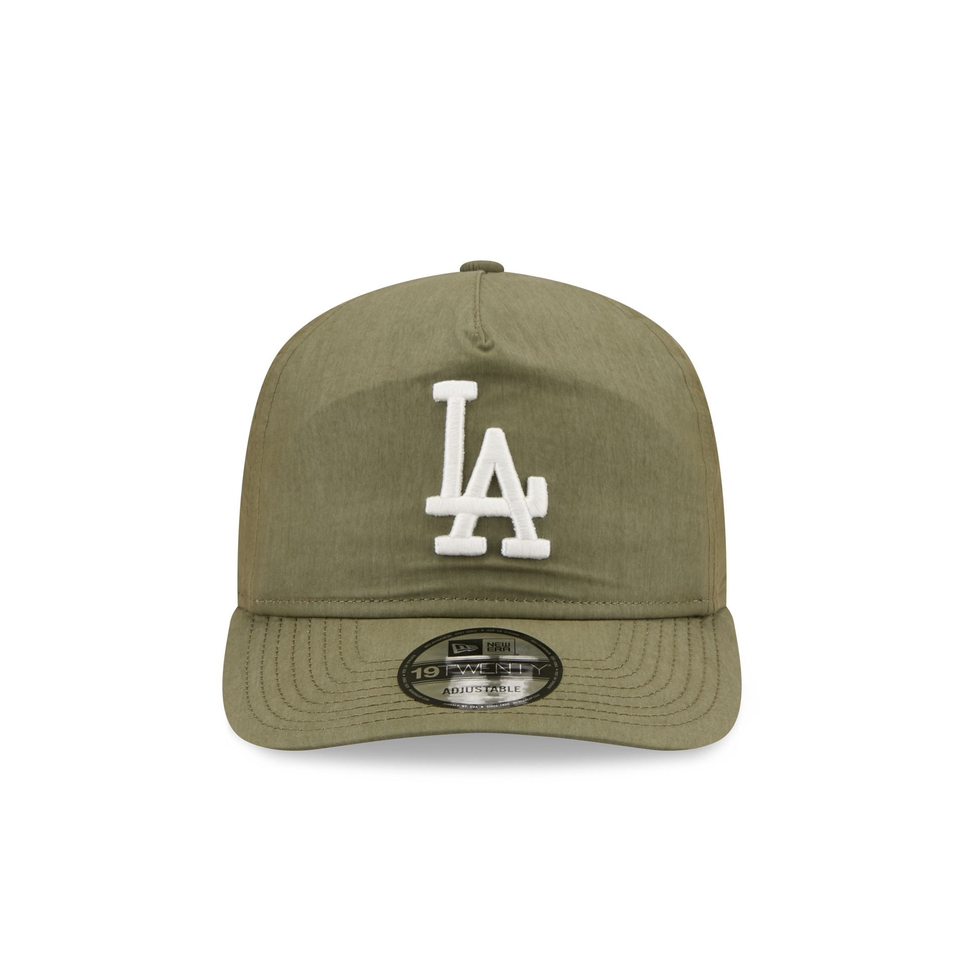 Los Angeles Dodgers Olive Green Nylon 19TWENTY Adjustable Hat