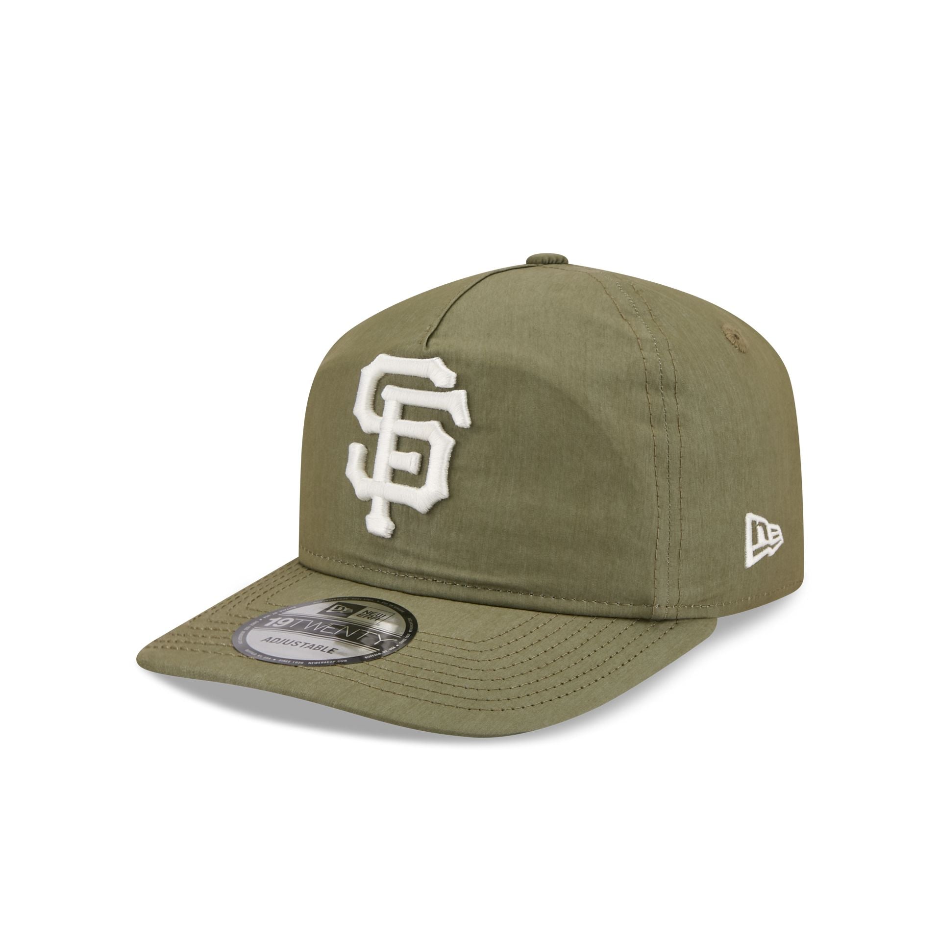 San Francisco Giants Olive Green Nylon 19TWENTY Adjustable Hat