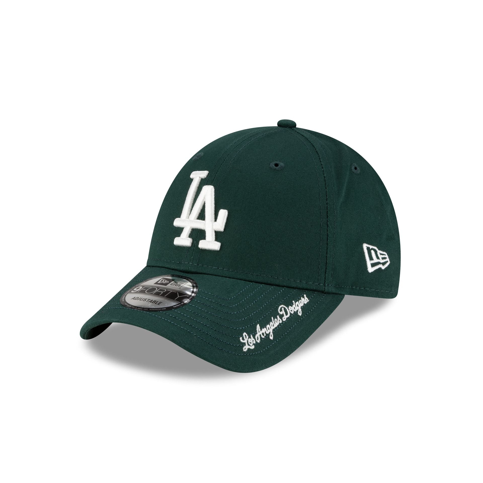 Los Angeles Dodgers Visor Script 9FORTY Adjustable Hat