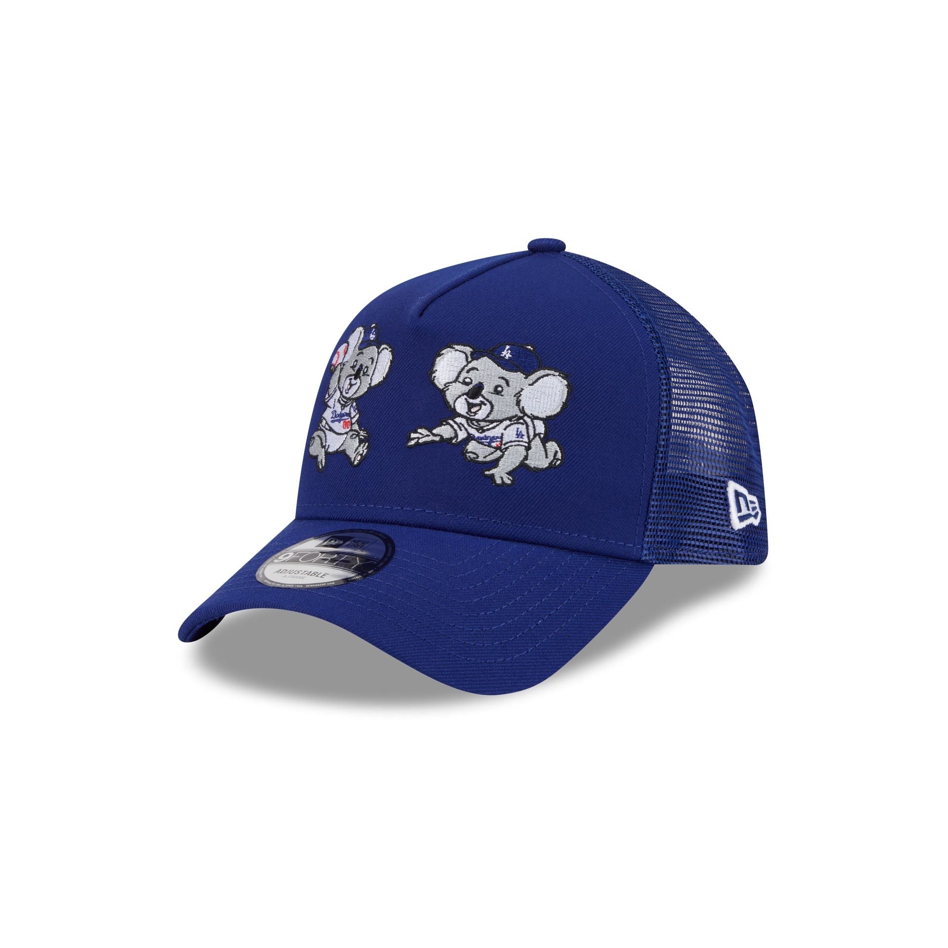 Los Angeles Dodgers Generation Mascots 9FORTY A-Frame Trucker Hat