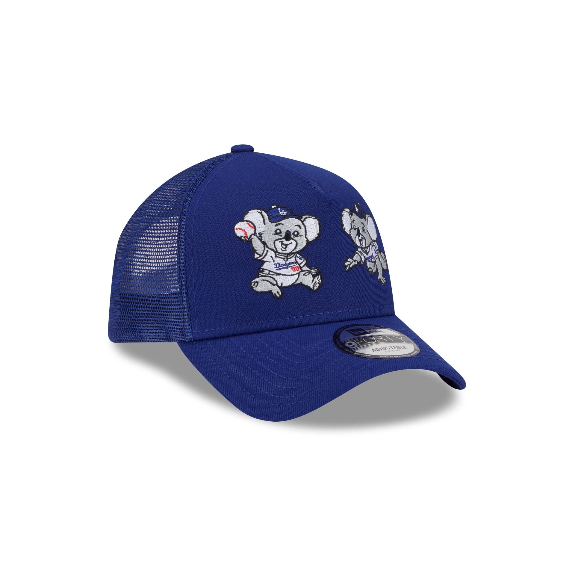 Los Angeles Dodgers Generation Mascots 9FORTY A-Frame Trucker Hat