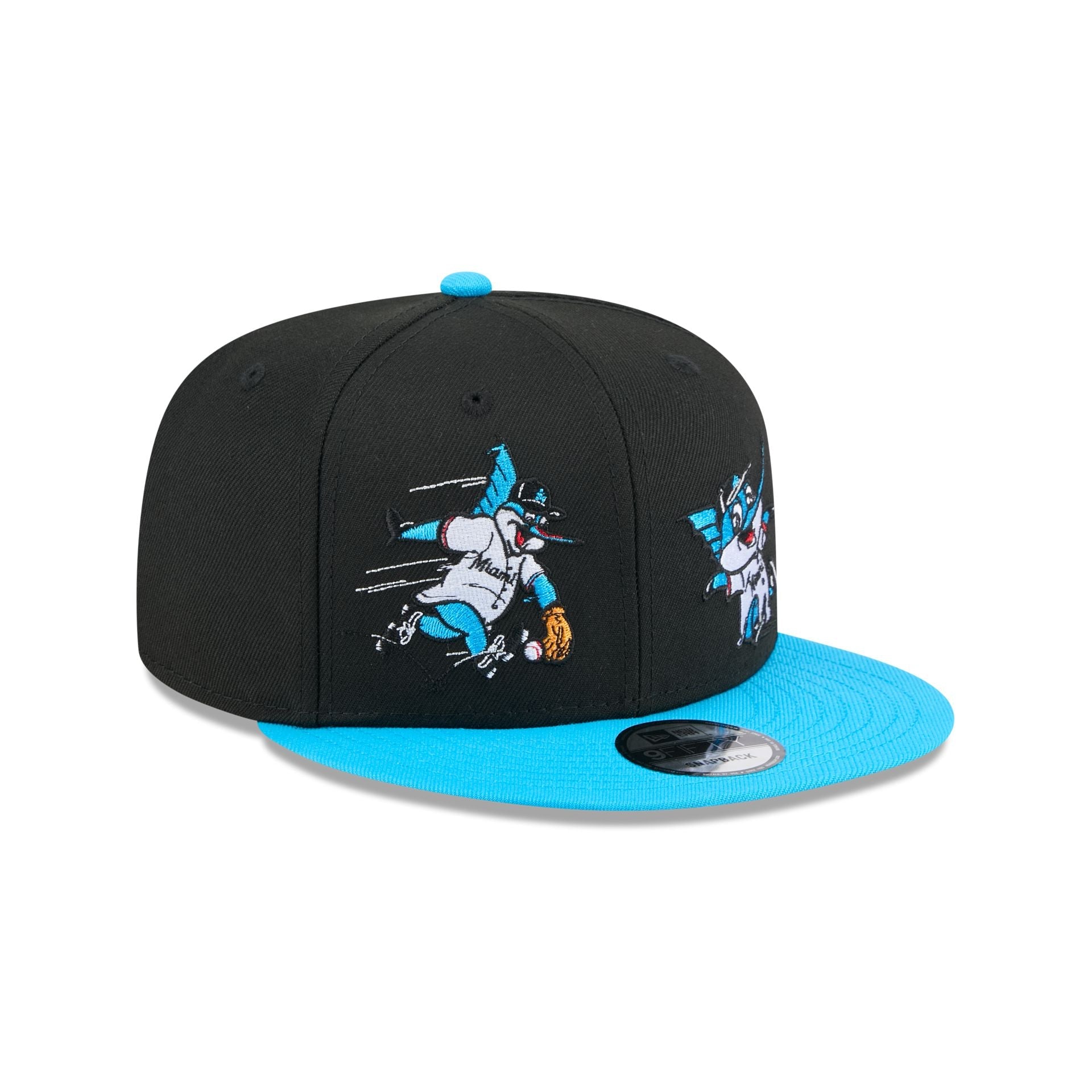Miami Marlins Generation Mascots 9FIFTY Snapback Hat