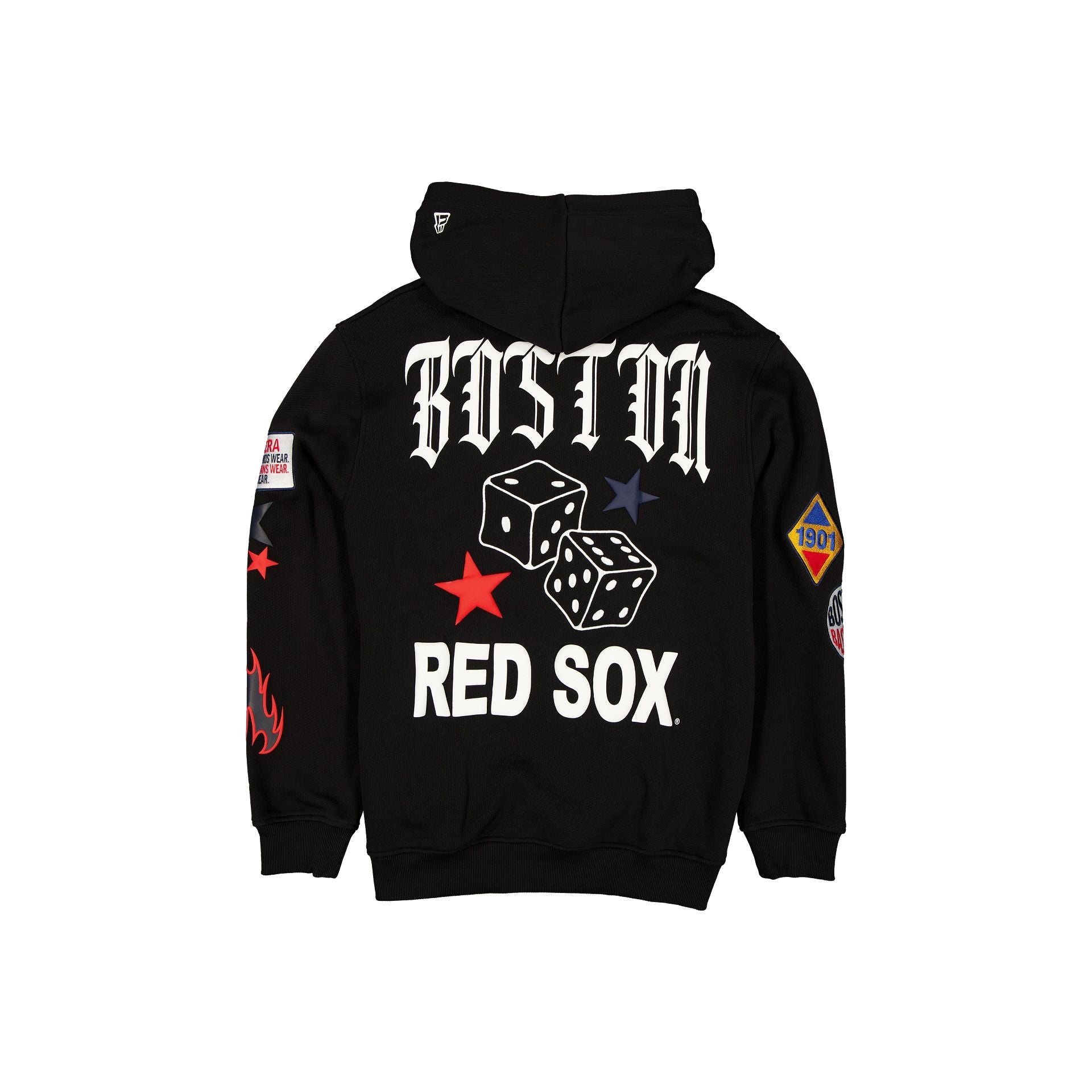 Boston Red Sox Uptown Threads Black Hoodie