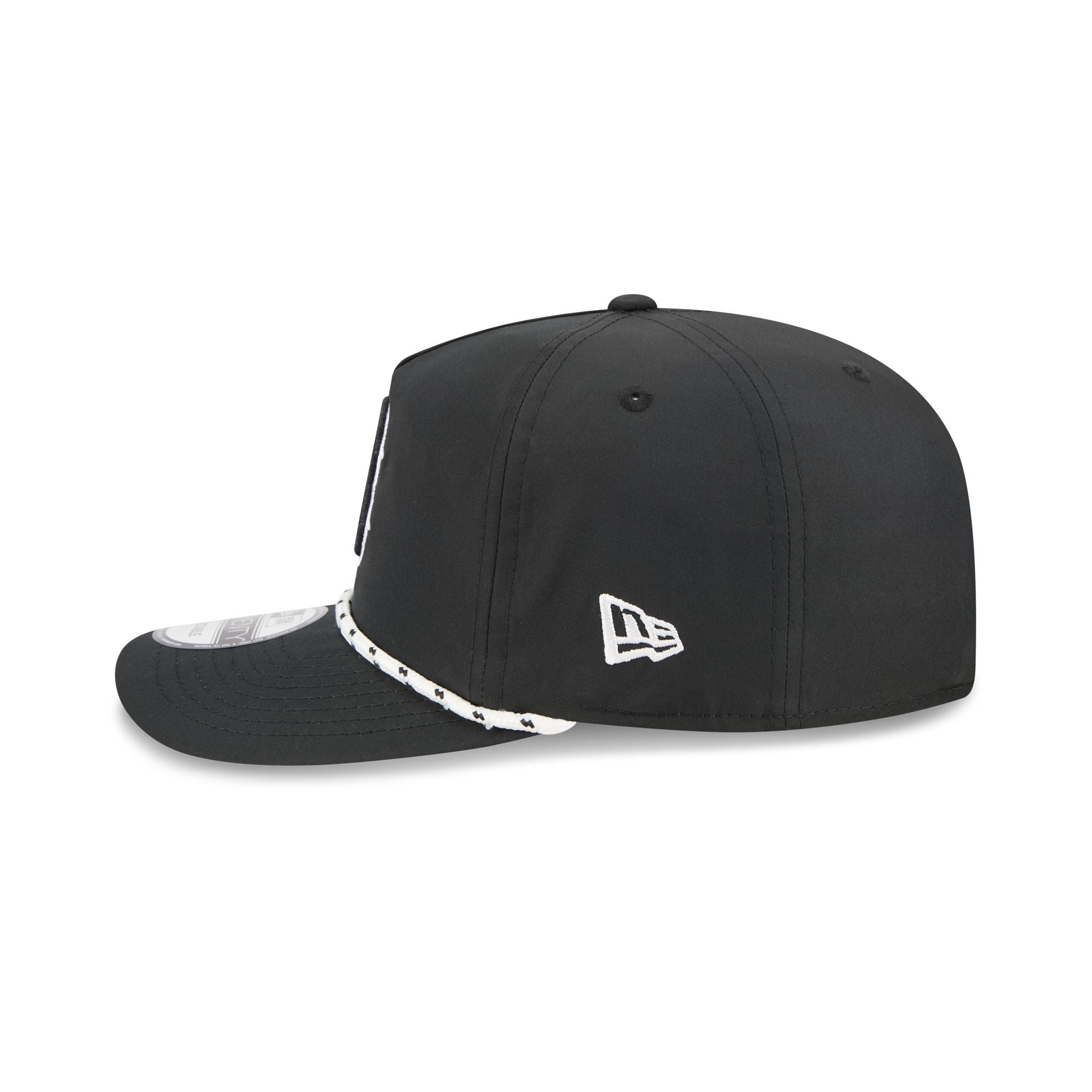 Boston Red Sox Black and White Rope 19TWENTY Snapback Hat