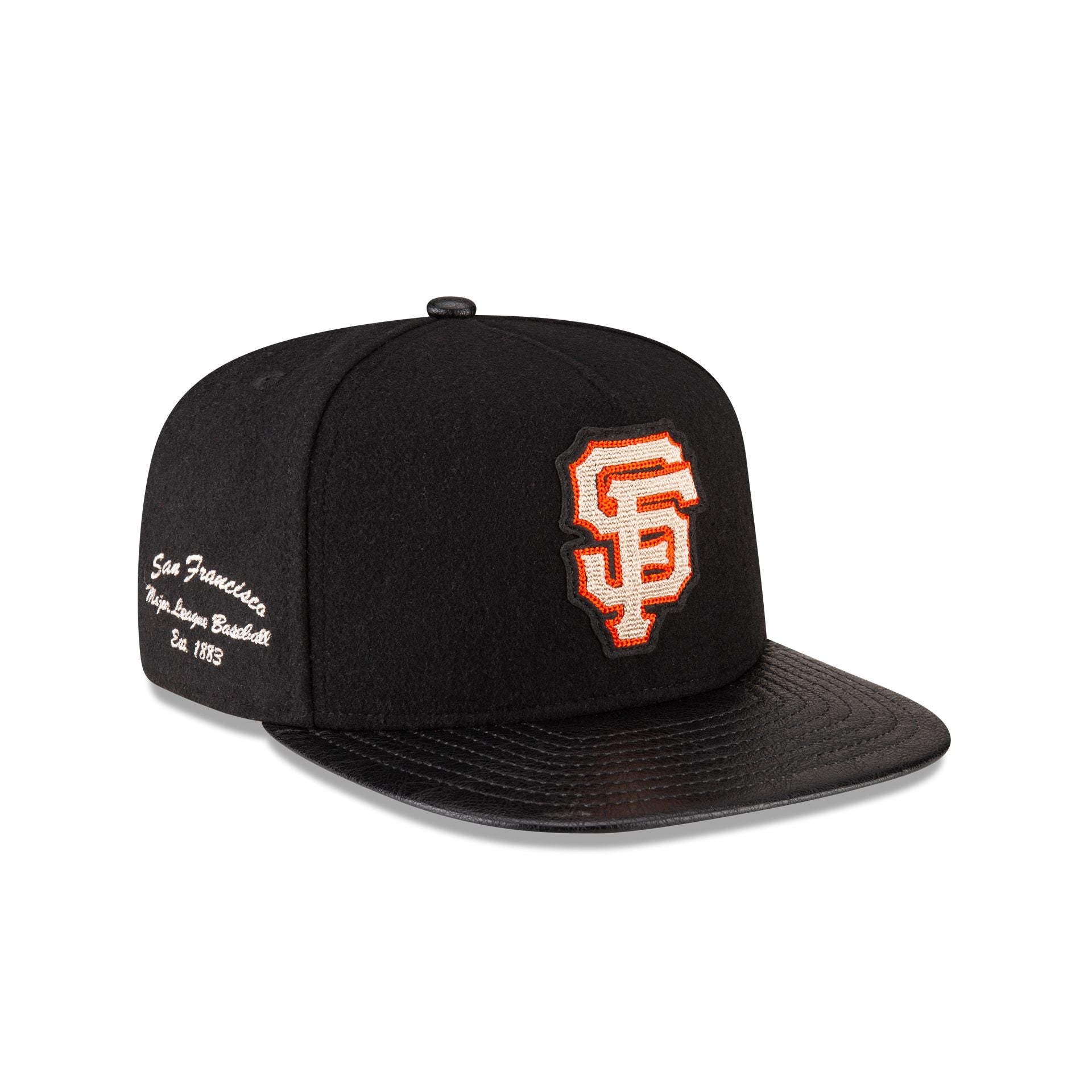 San Francisco Giants Wool Letterman 9FIFTY A-Frame Snapback Hat