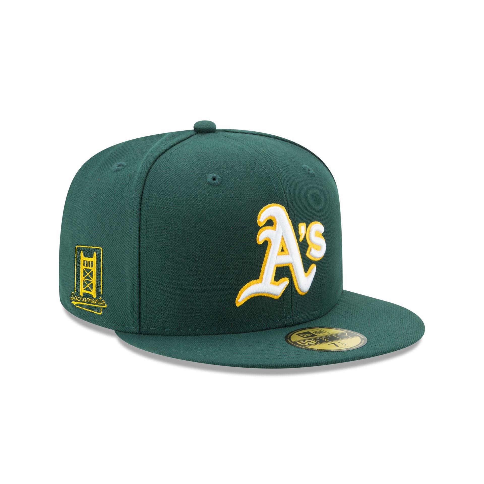 Athletics in Sacramento Sidepatch Road 59FIFTY Fitted Hat