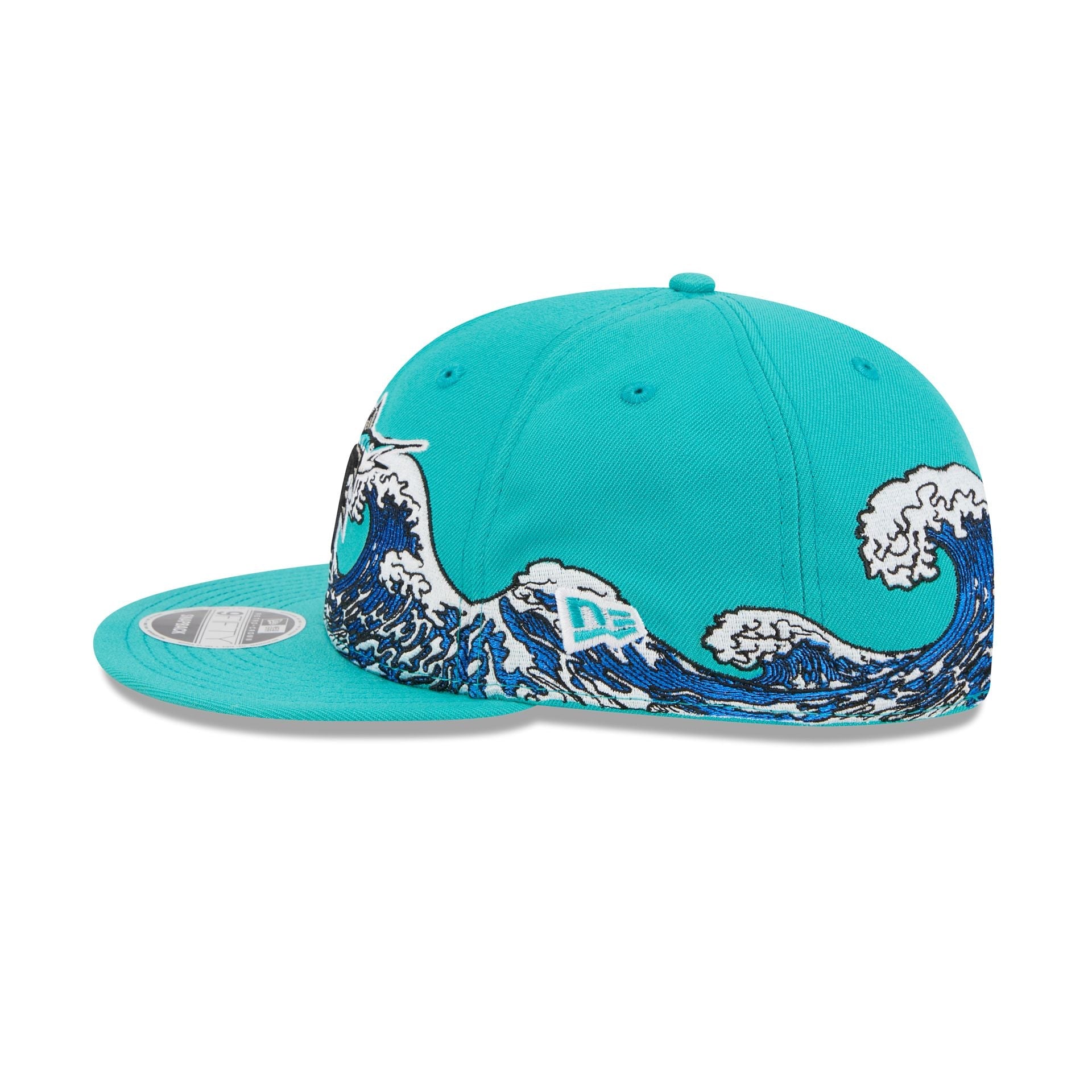 Miami Marlins Tidal Flow Retro Crown 9FIFTY Adjustable Hat