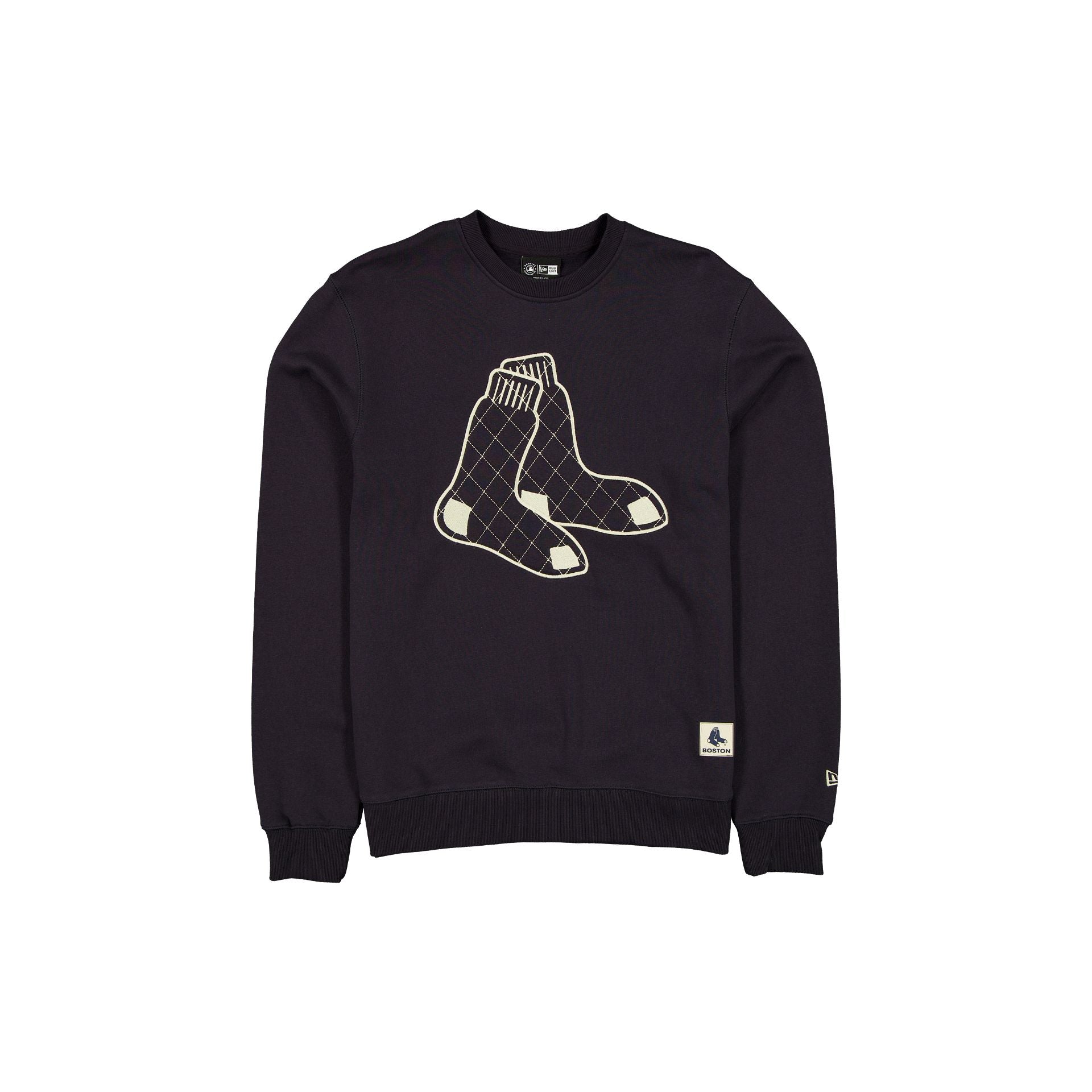 Boston Red Sox Quilted Crewneck