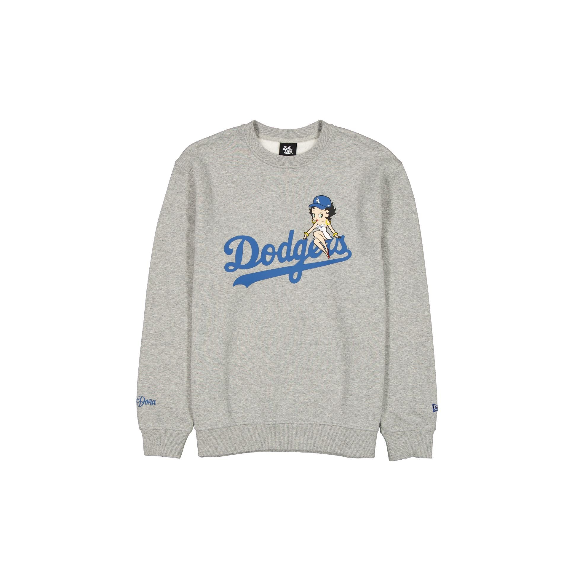 Bella Doña x Betty Boop x Los Angeles Dodgers Unisex Crewneck
