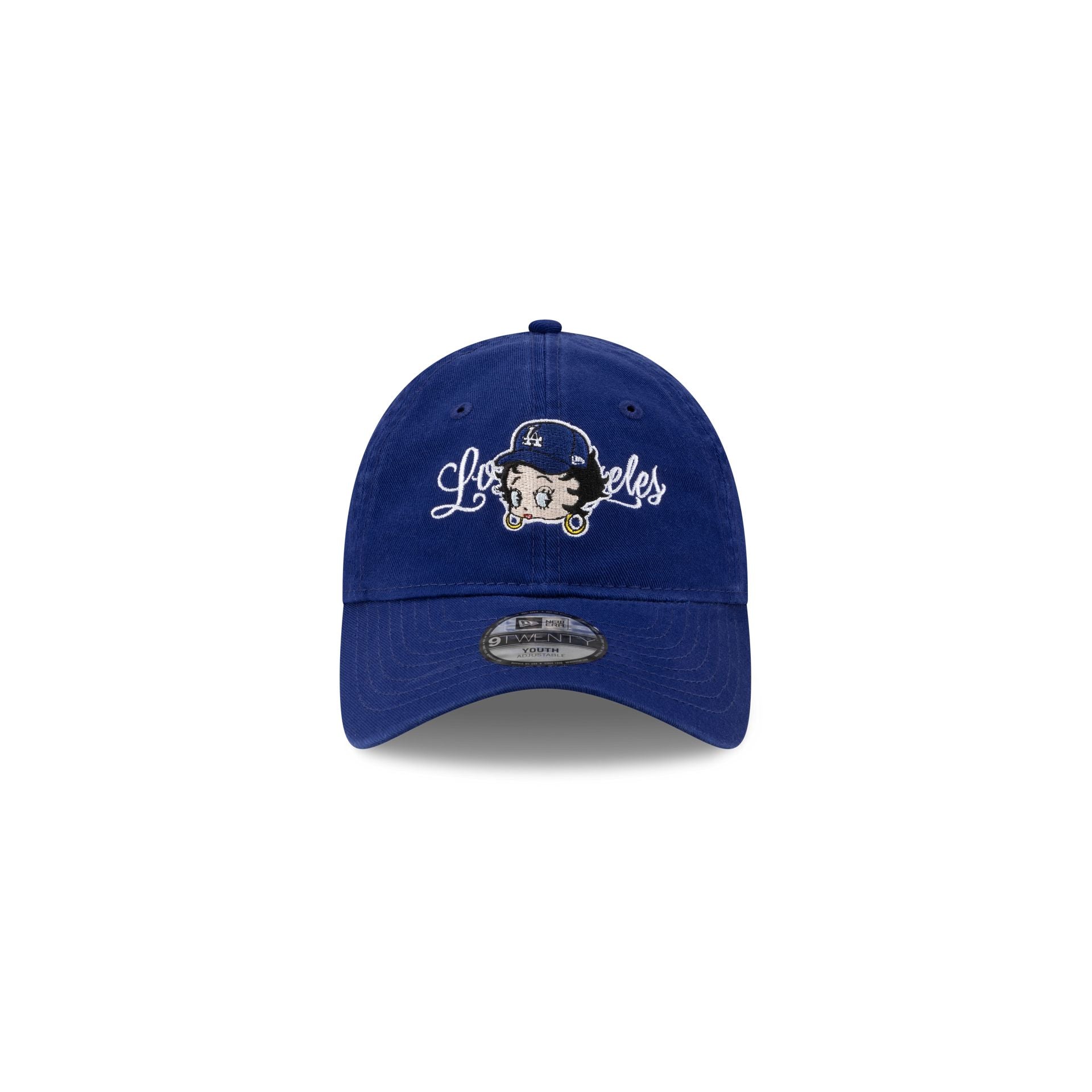 Bella Doña x Betty Boop x Los Angeles Dodgers Kids 9TWENTY Adjustable Hat