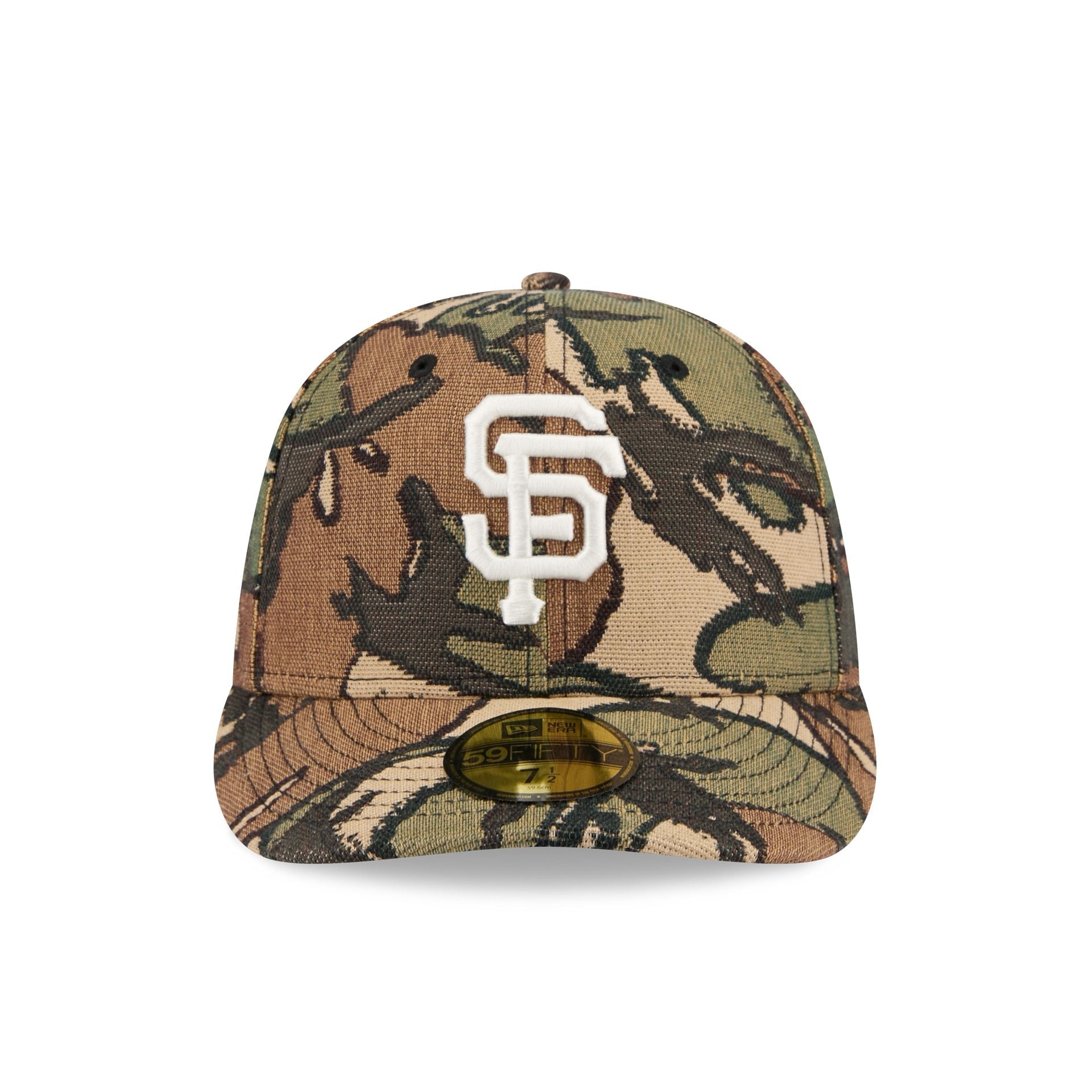 San Francisco Giants Three Looms Jacquard Camo 59FIFTY Fitted Hat
