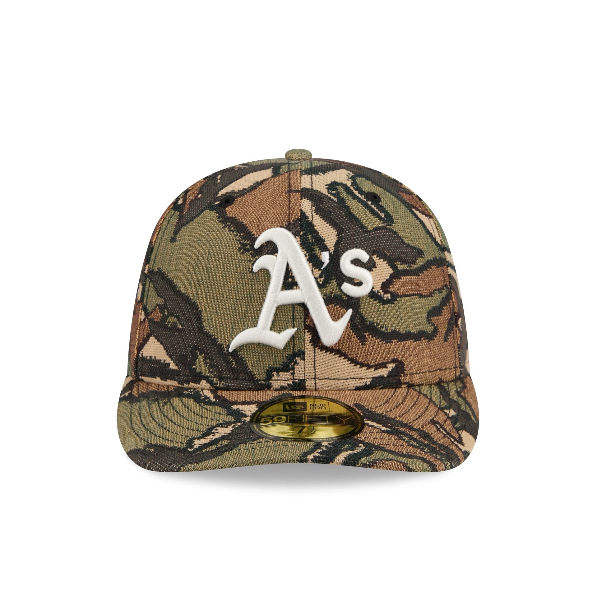 Athletics Three Looms Jacquard Camo 59FIFTY Fitted Hat